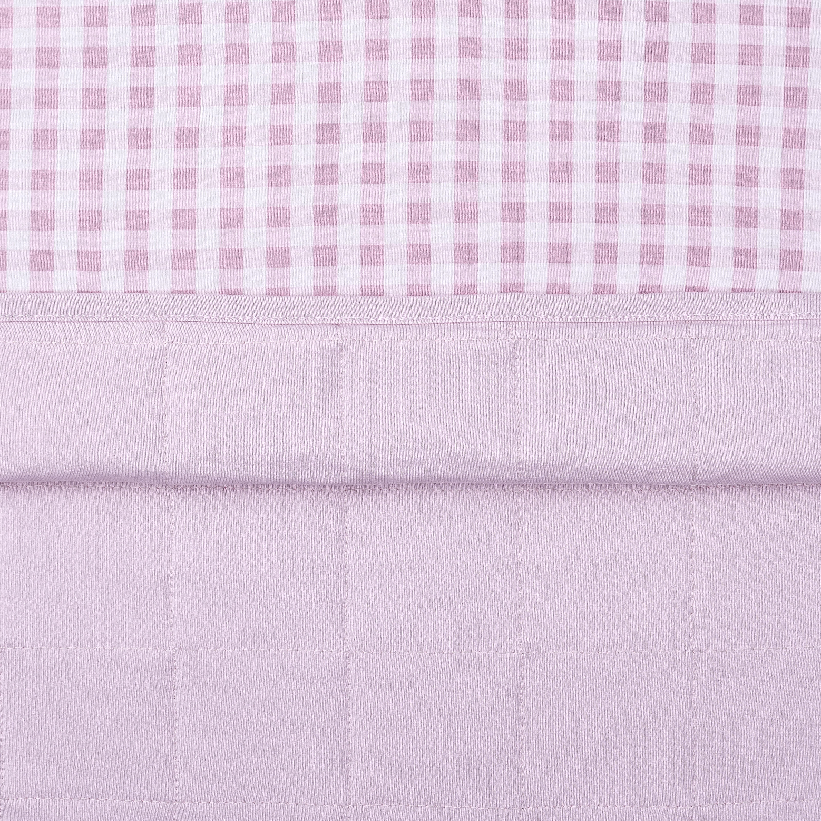 Baby Blanket in Gingham Thistle 1.0
