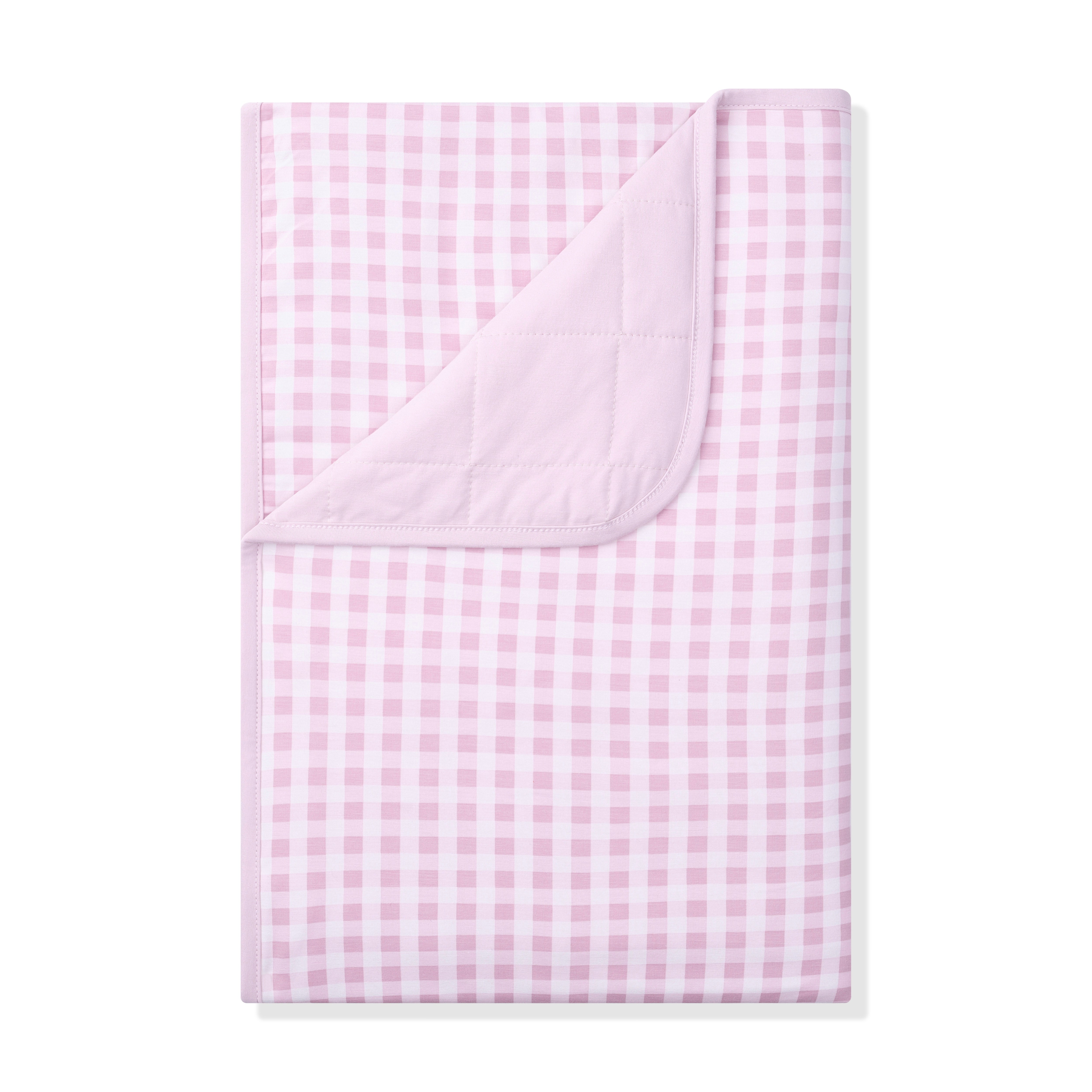 Toddler Blanket in Gingham Thistle 1.0