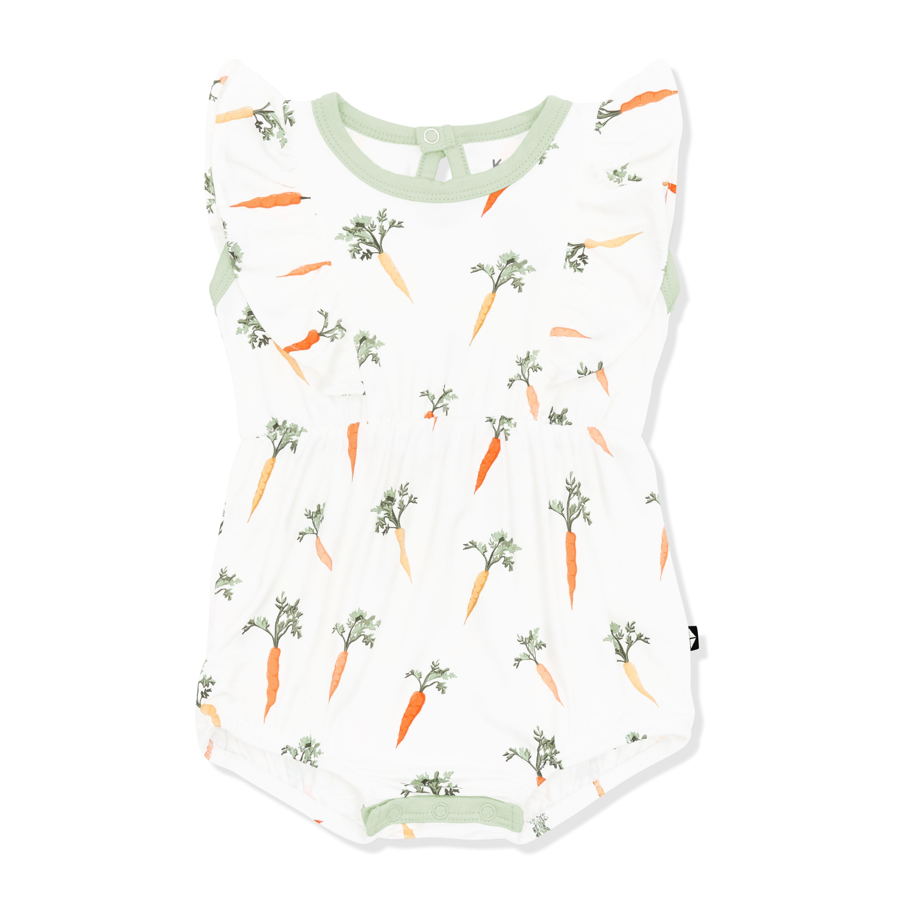 Bubble Romper in Carrot