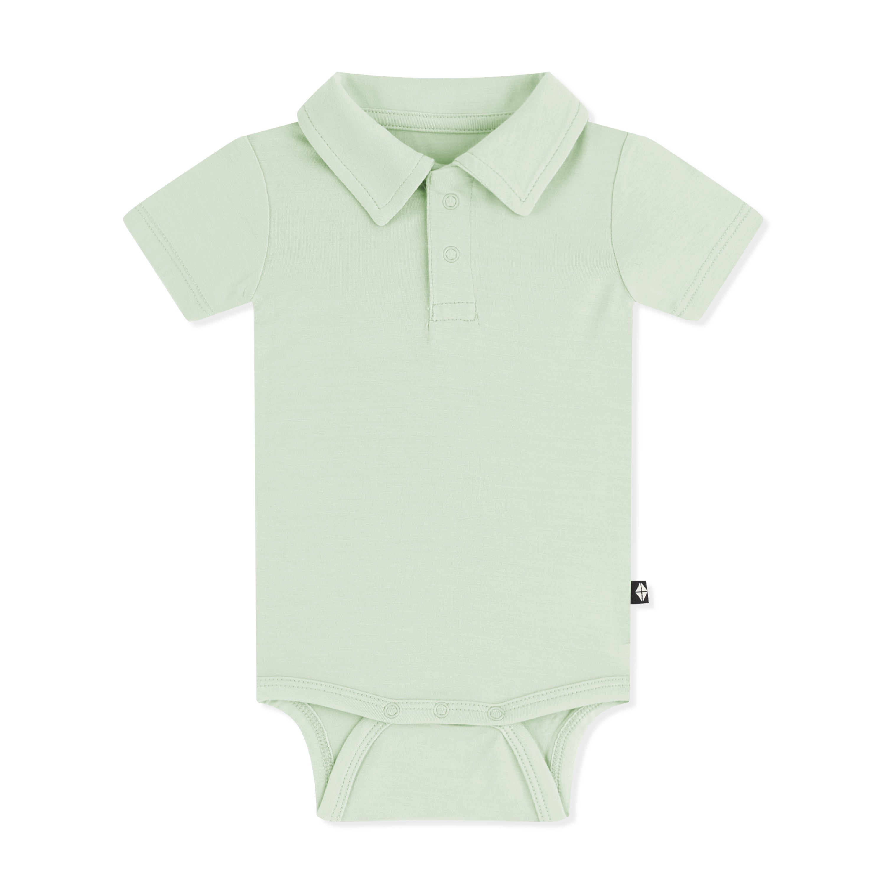 Polo Bodysuit in Basil
