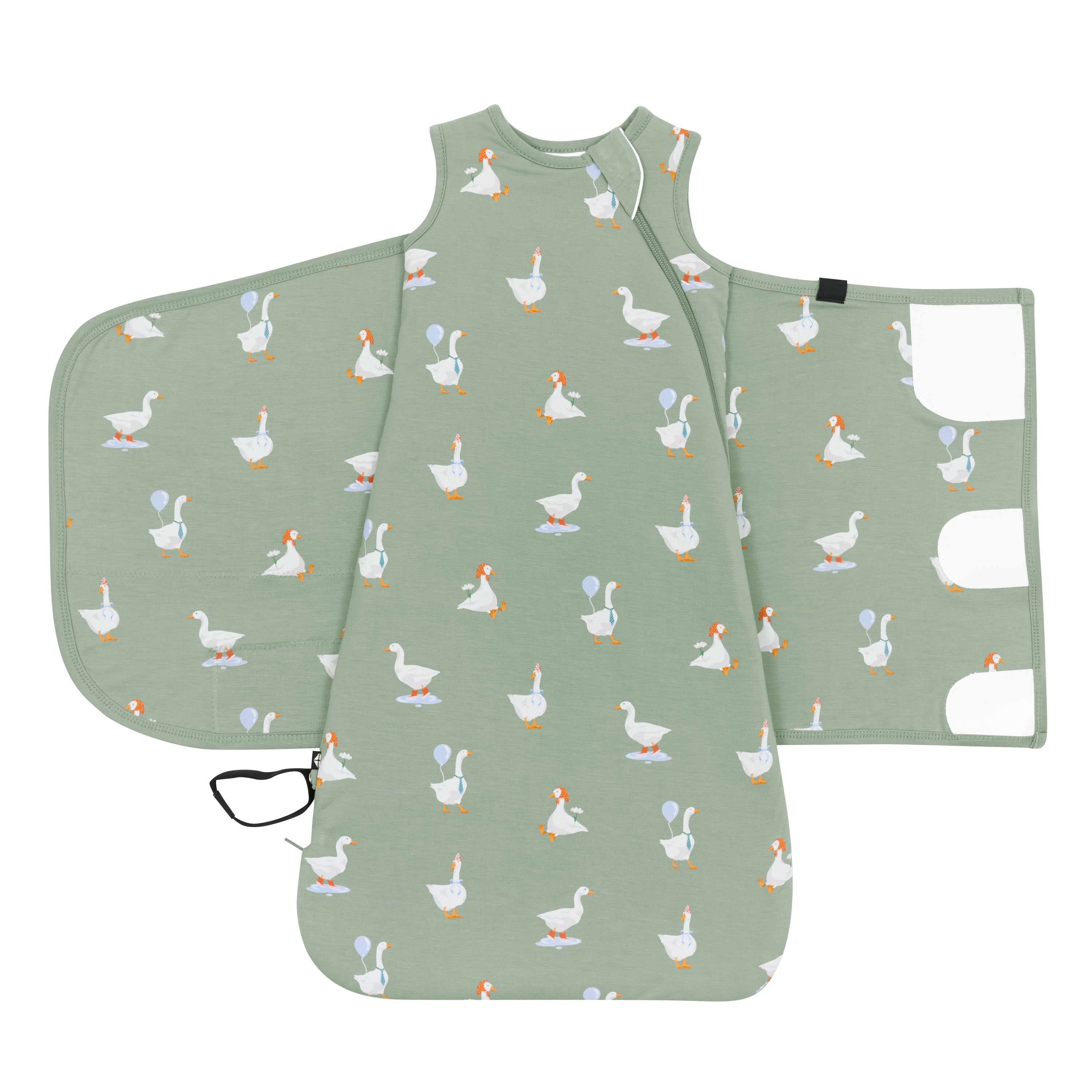 Sleep Bag Swaddler in Silly Goose 1.0