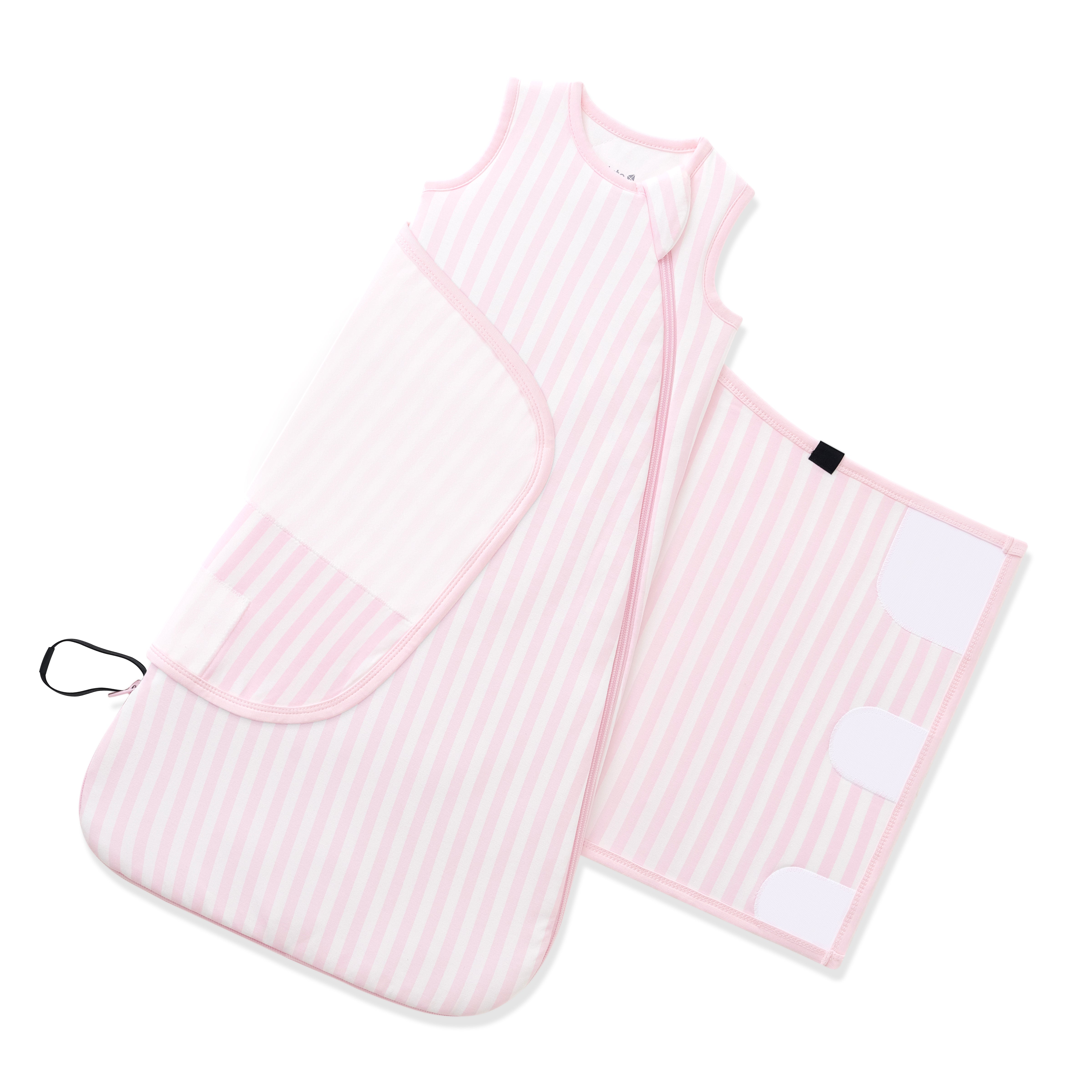 Sleep Bag Swaddler in Small Sakura Stripe 1.0