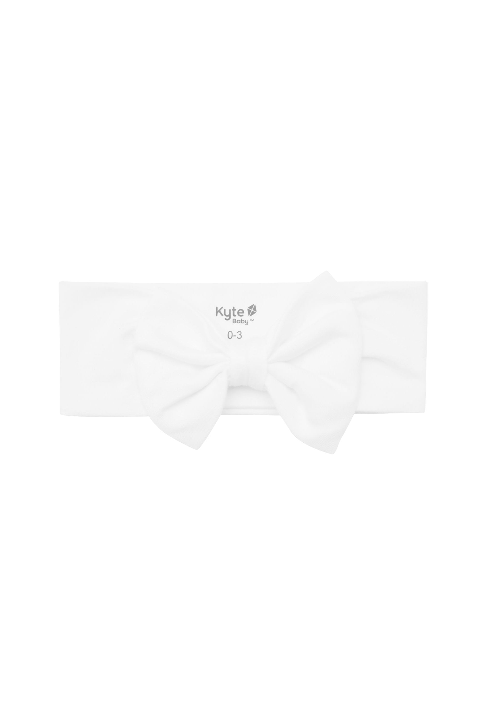 Bow Headband in Cloud