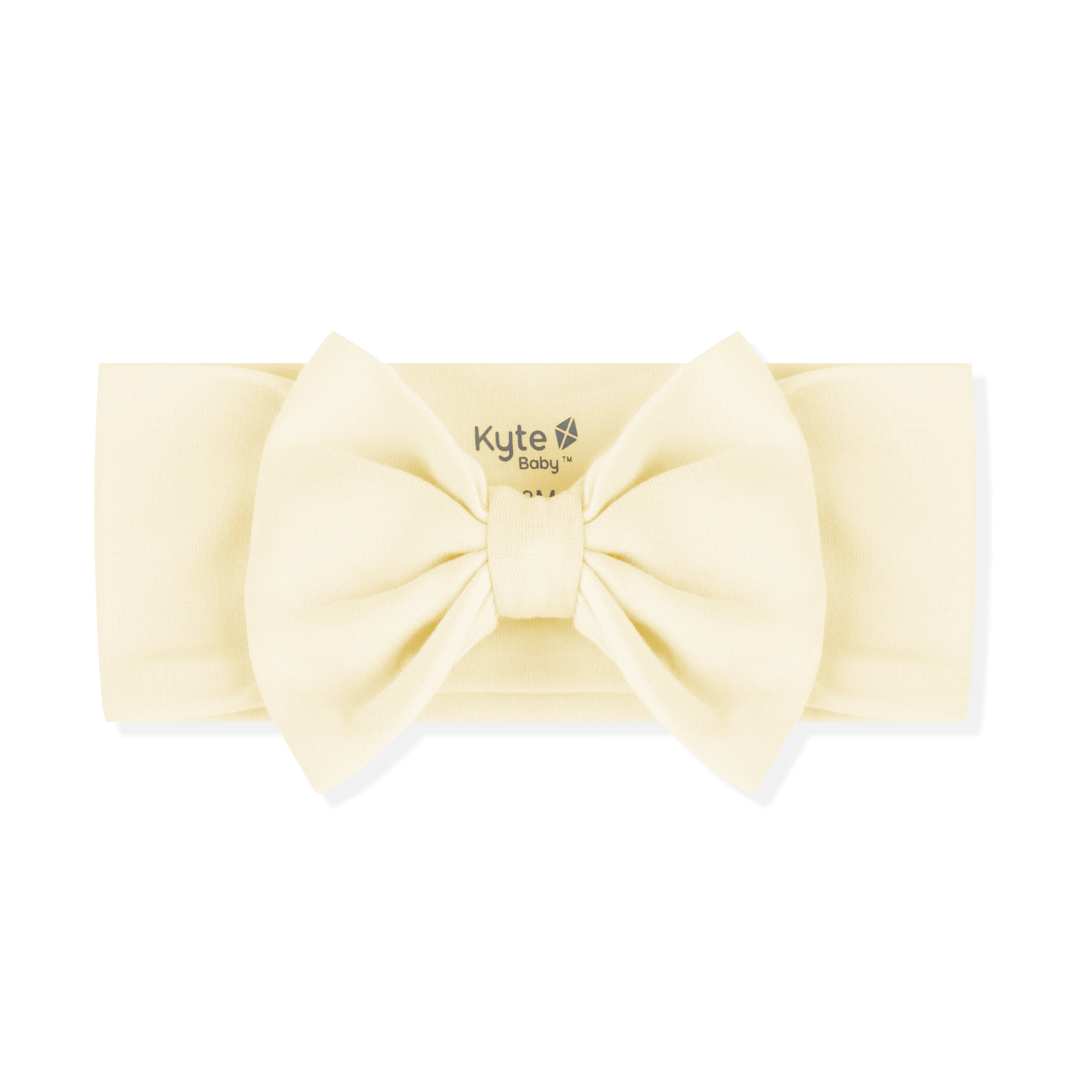 Bow Headband in Chamomile