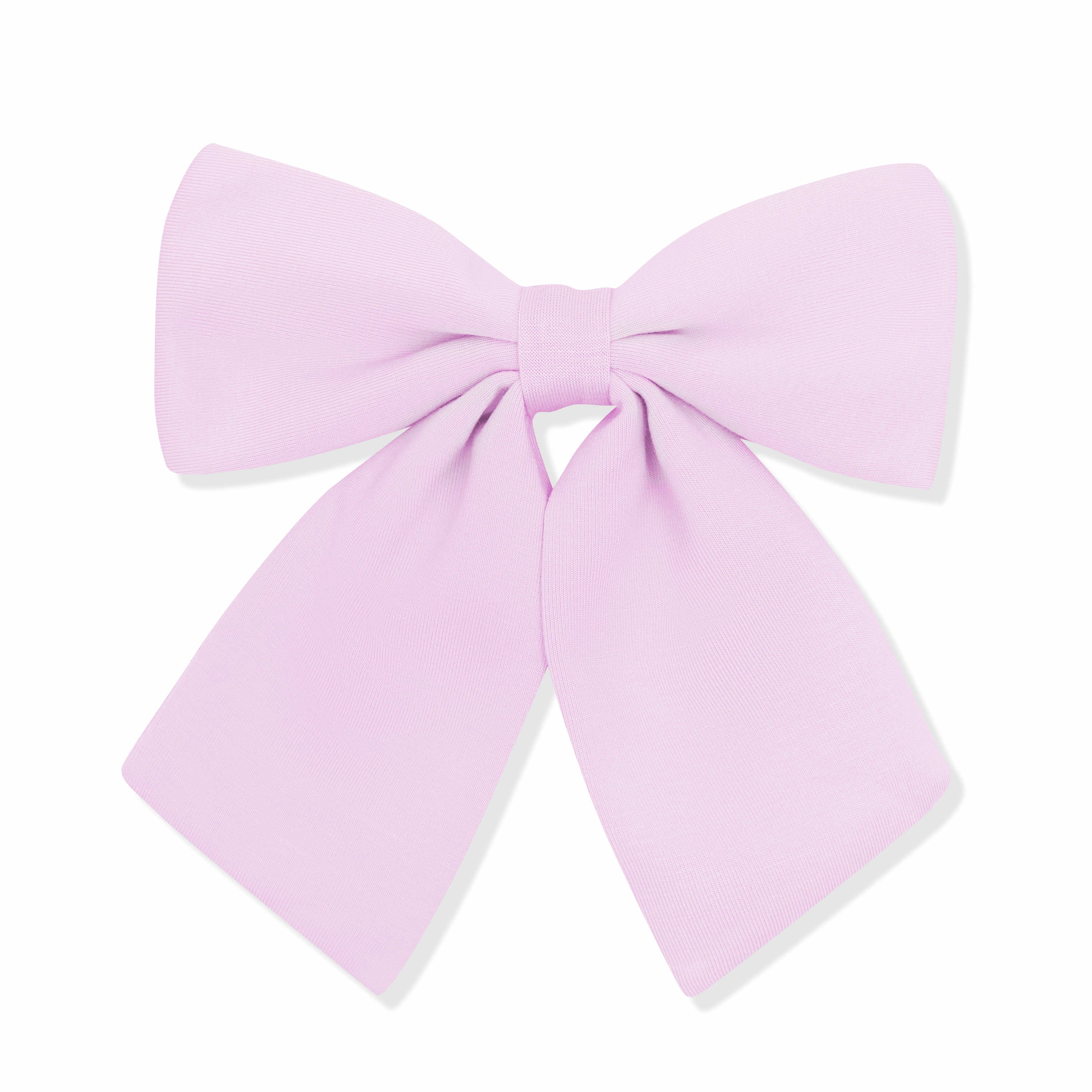 Large Alligator Clip Bow in Thistle