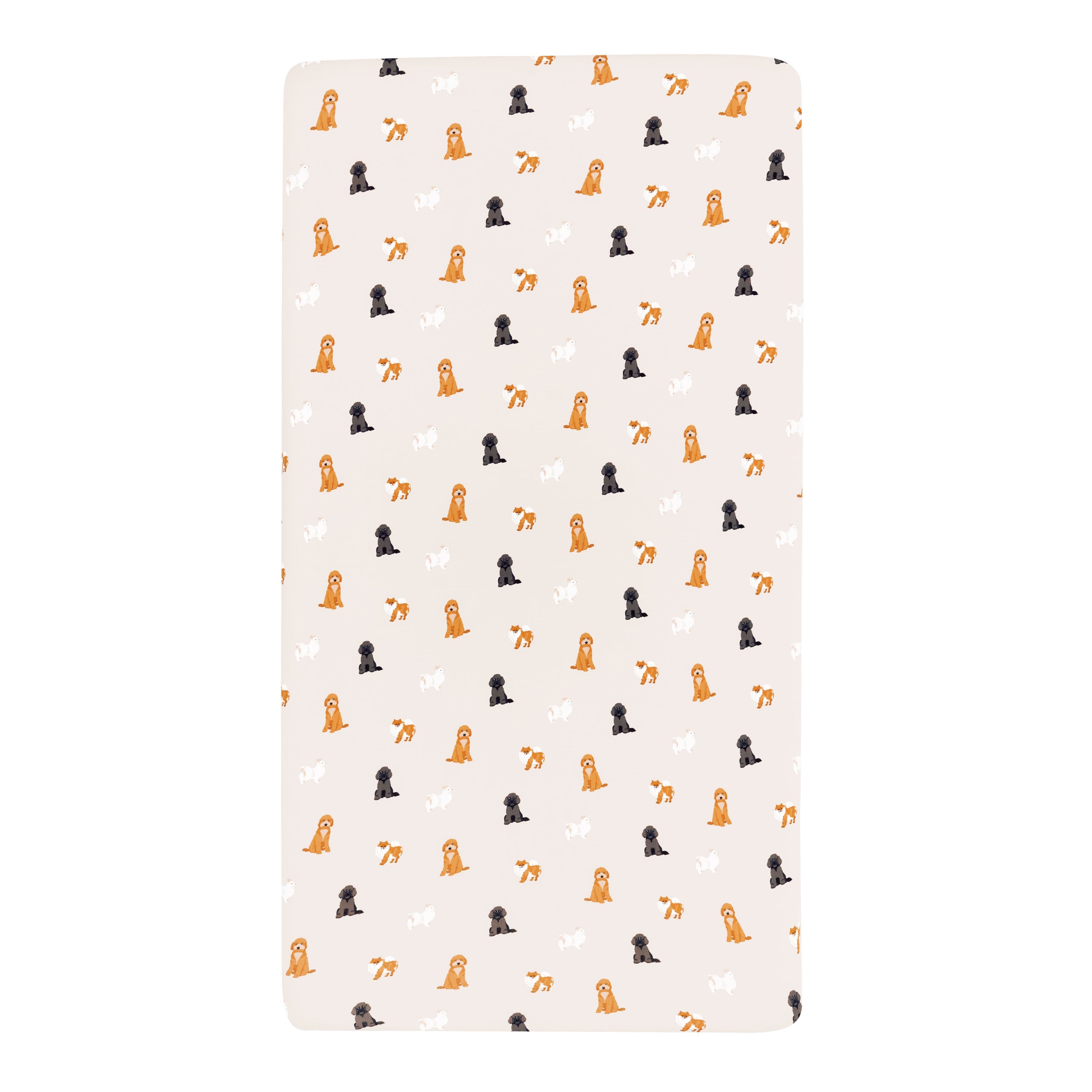 Crib Sheet in Fluffy Dog