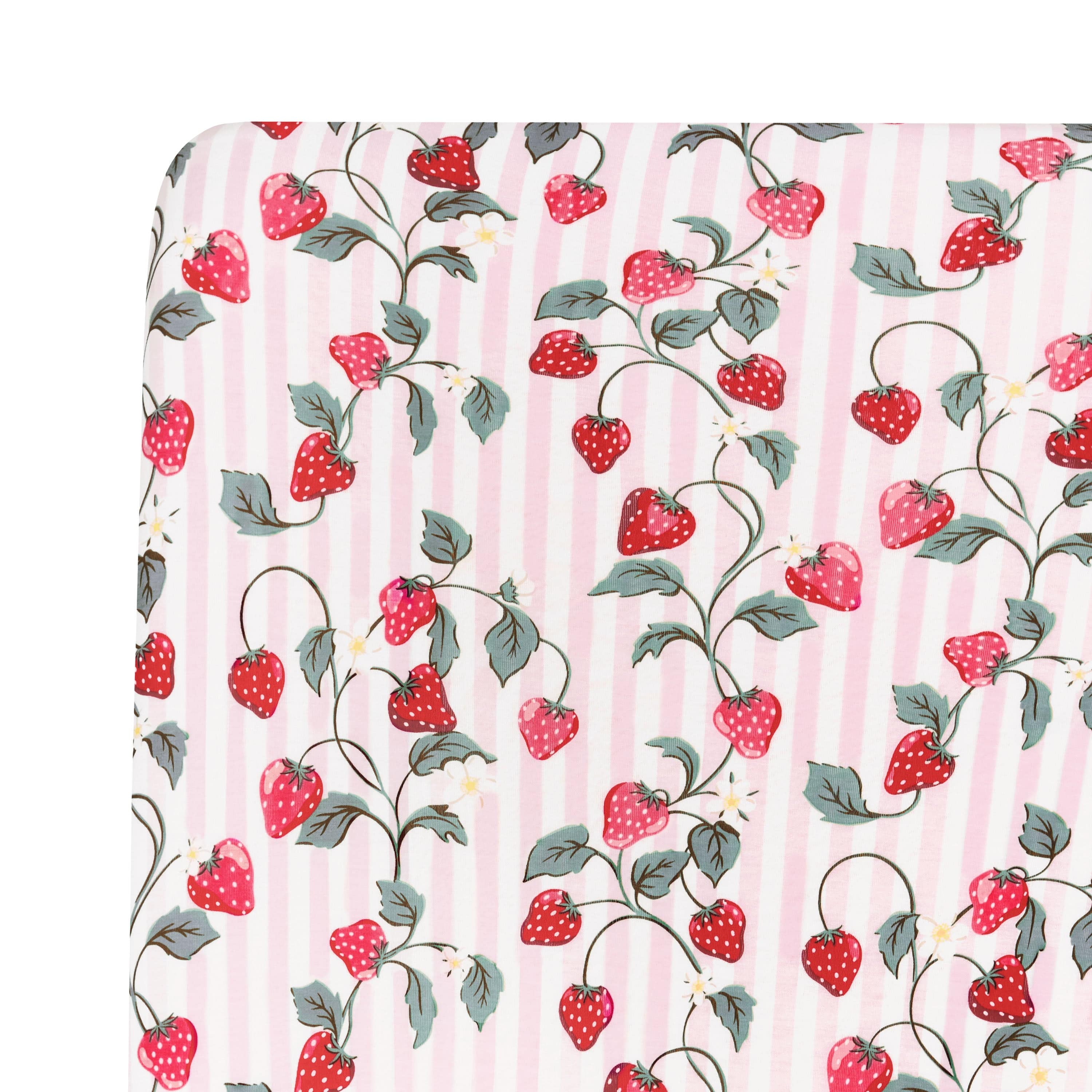 Crib Sheet in Strawberry Fields
