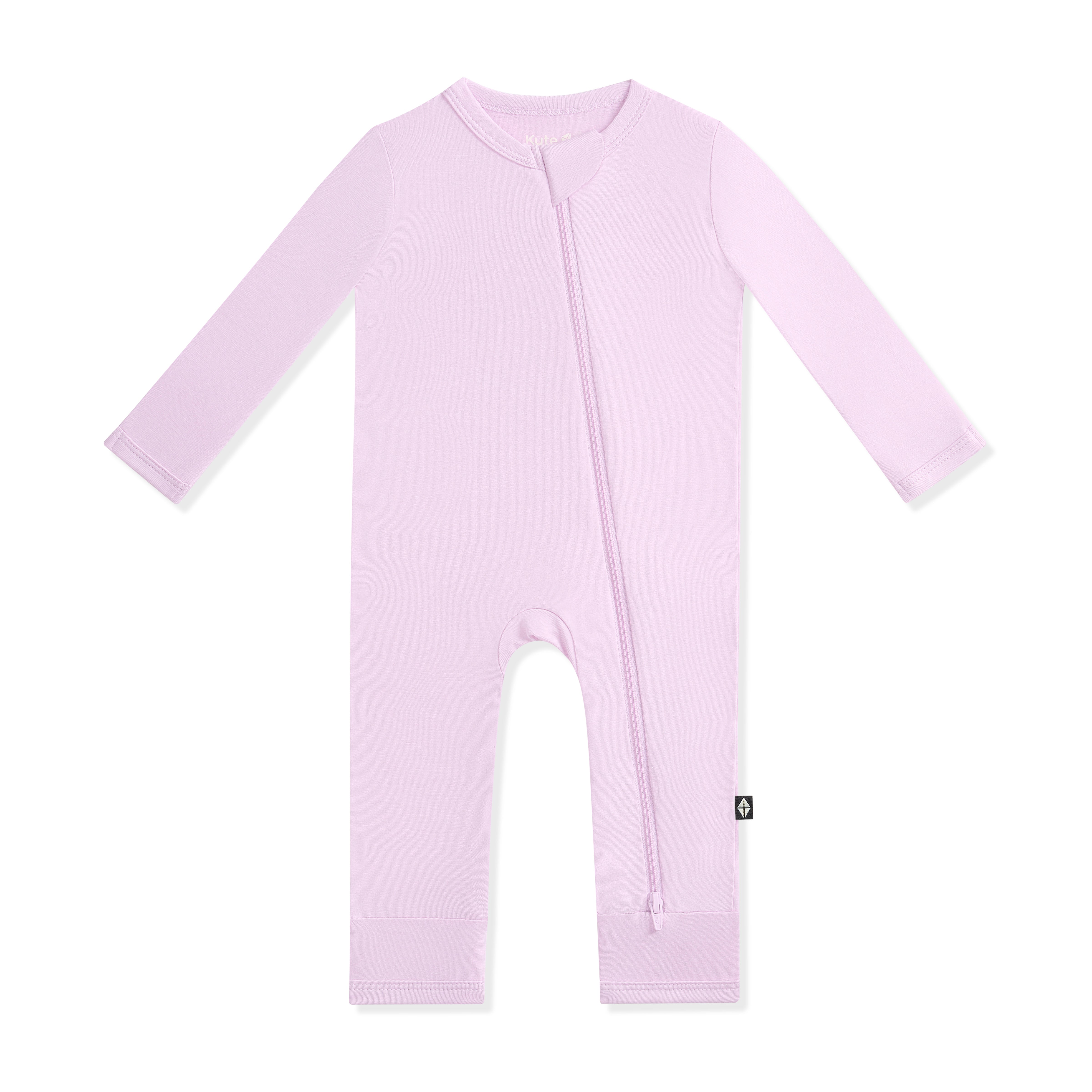 Zippered Romper in Thistle