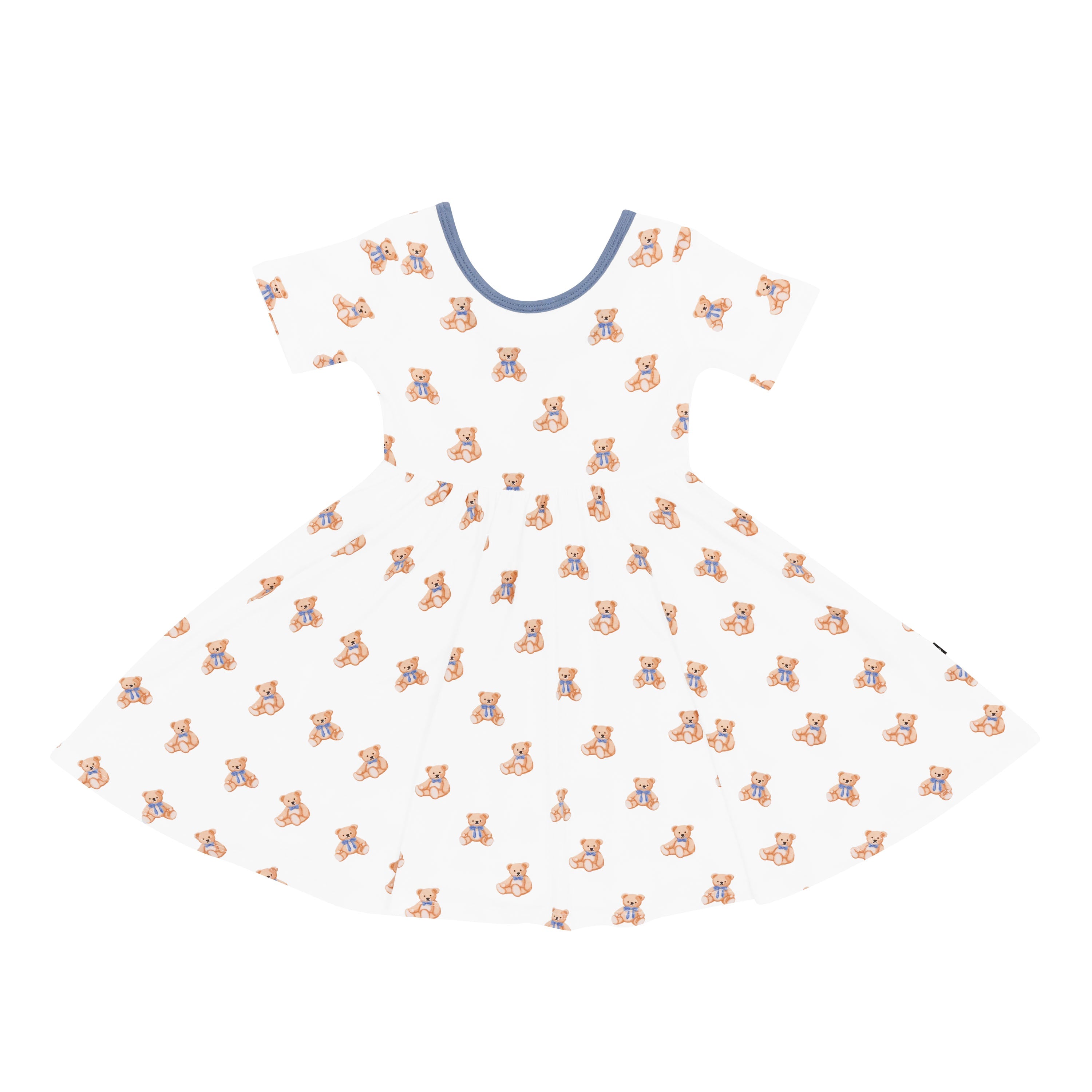 Twirl Dress in Teddy Bear