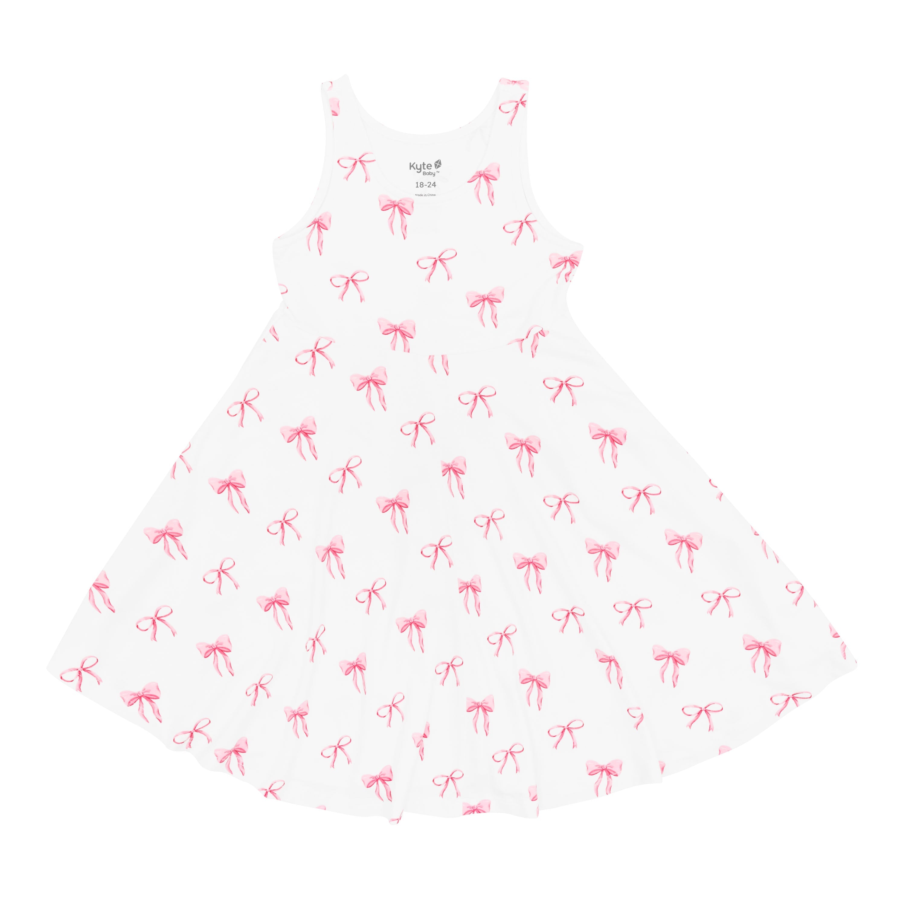 Tank Twirl Dress in Bow