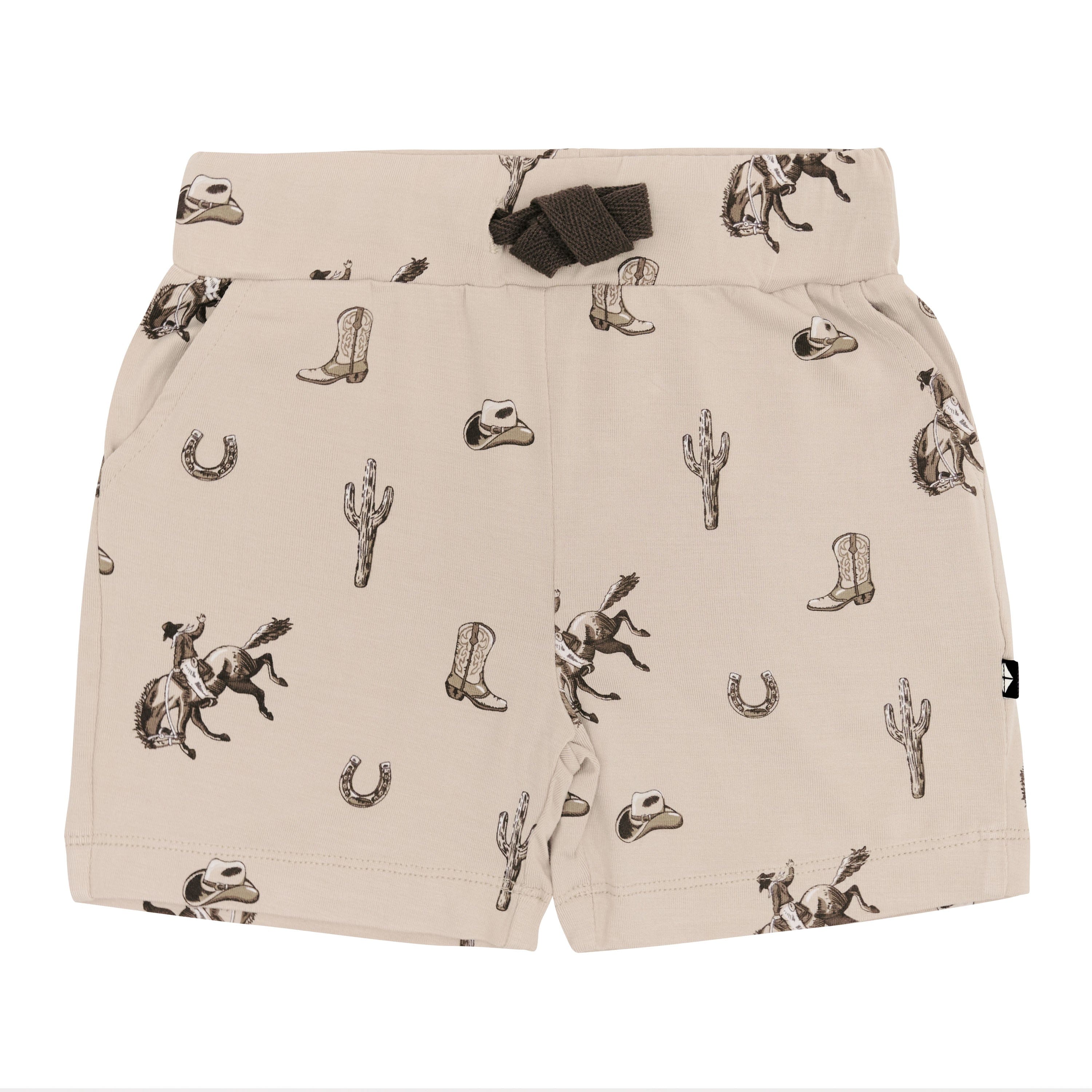 Drawstring Short in Classic Cowboy