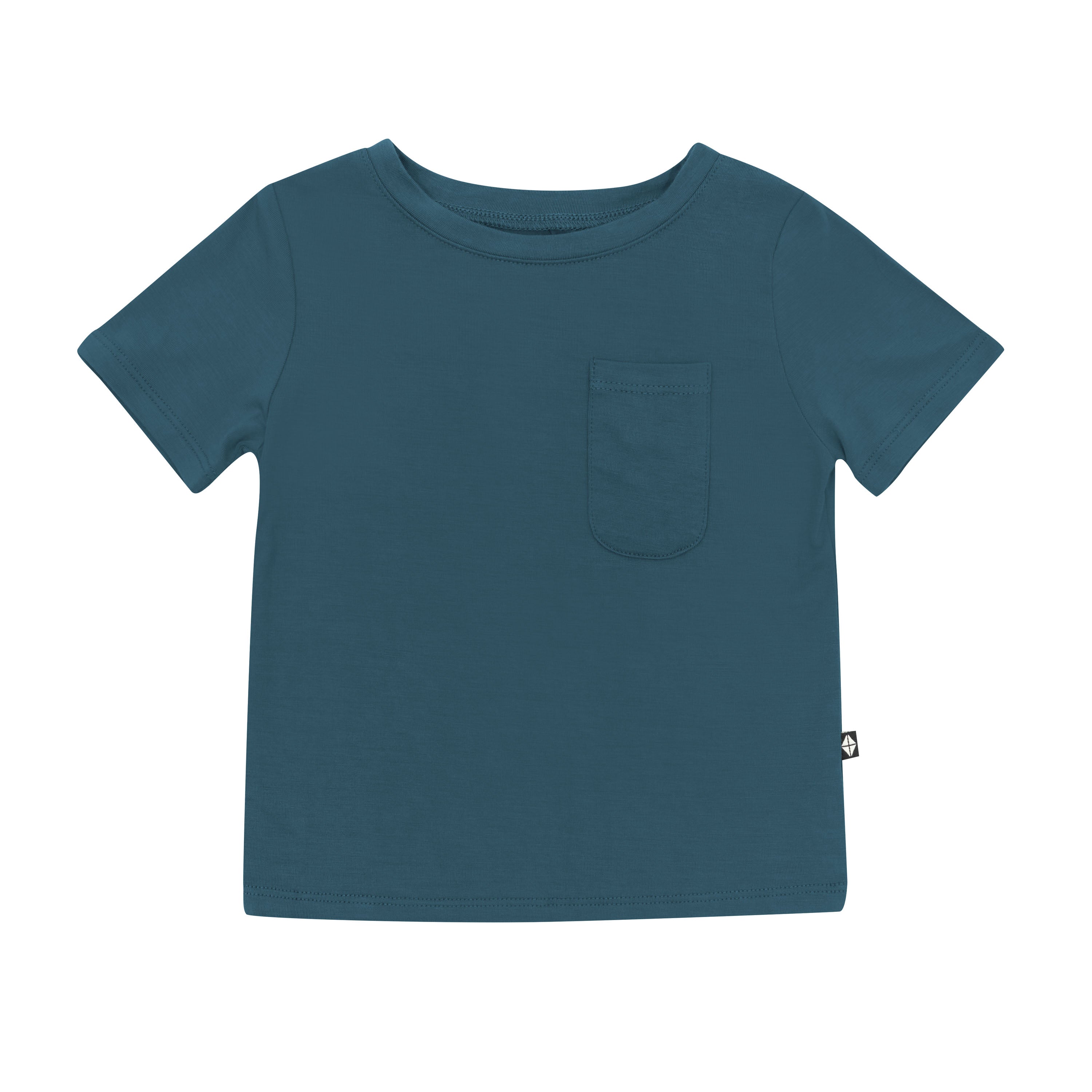 Toddler Crew Neck Tee in Atlantic