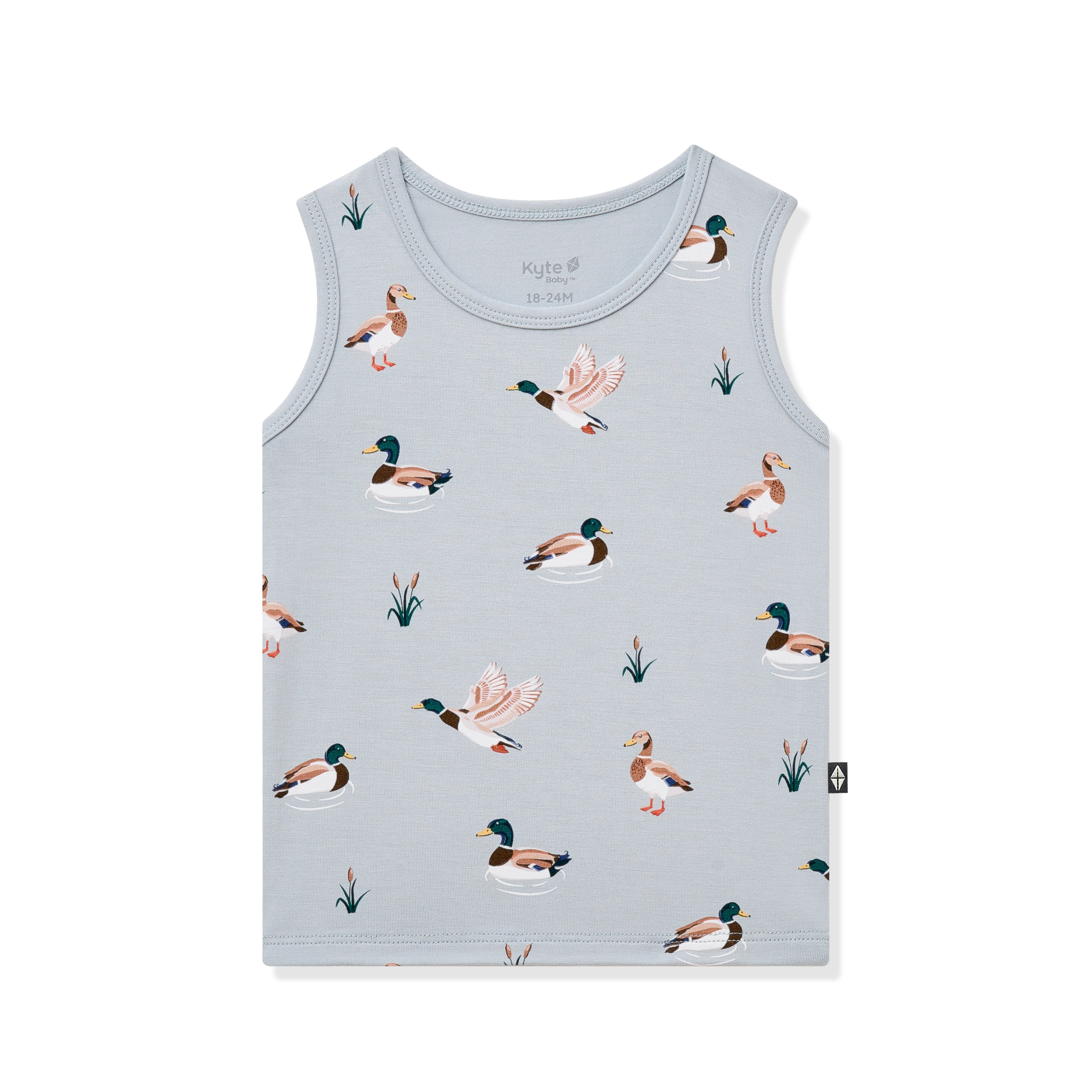 Toddler Tank Top in Mallard Duck