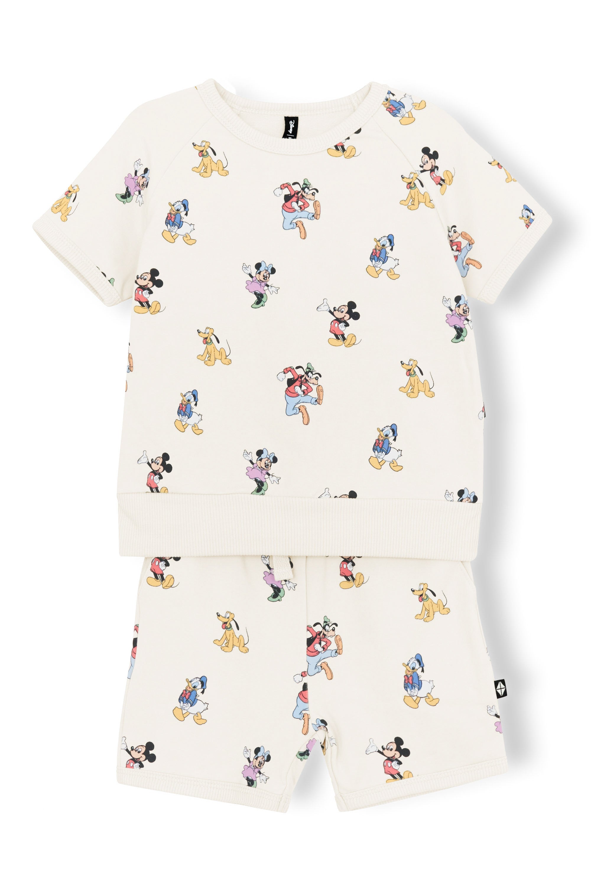 Short Sleeve Jogger Set in Mickey Mouse and Friends
