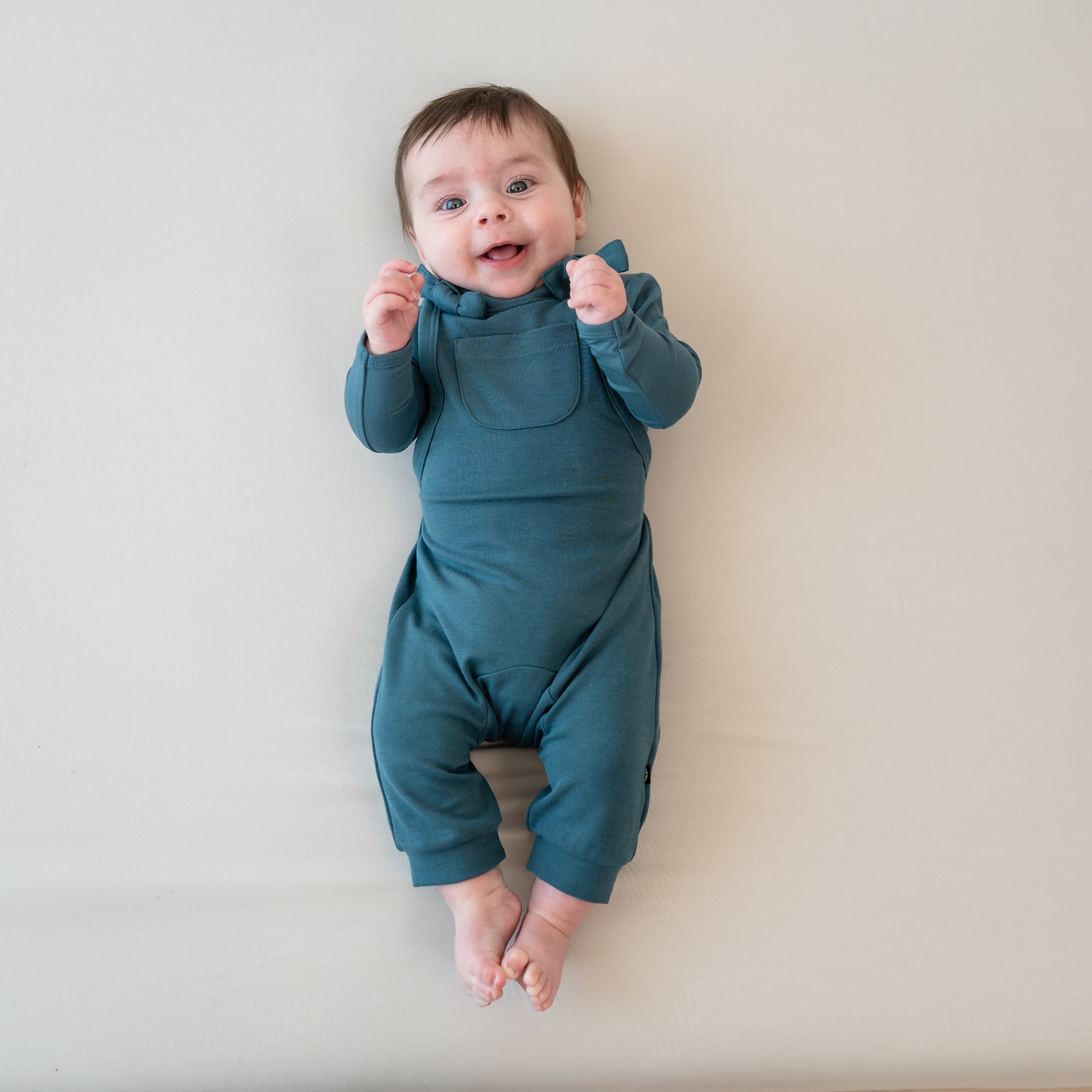 Bamboo Jersey Overall in Atlantic