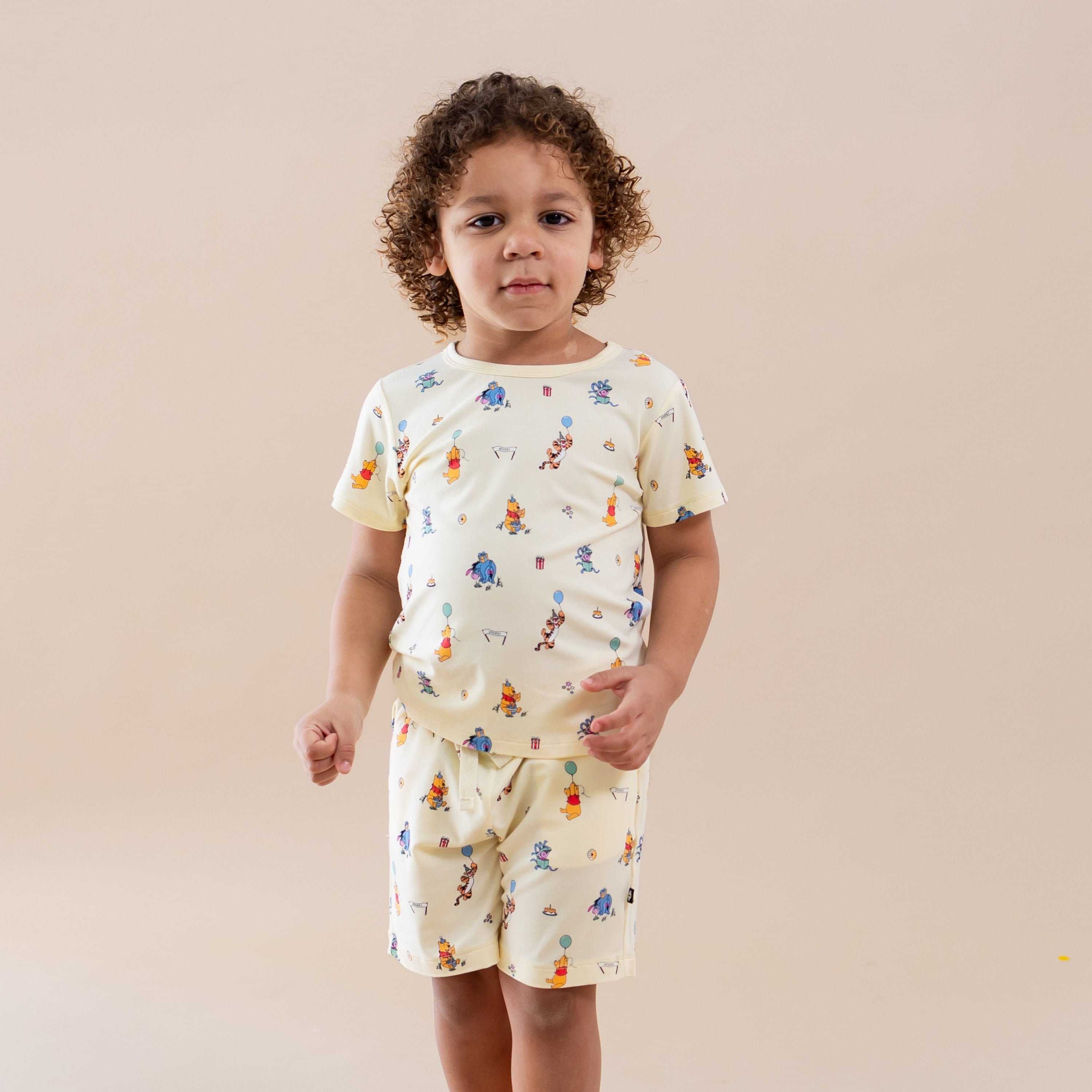Toddler Basic Tee in Winnie the Pooh Celebration