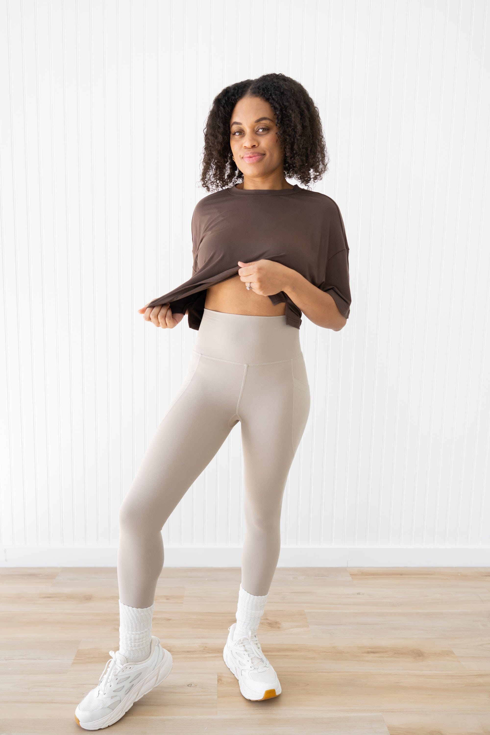 Bamboo Flex Women’s Leggings in Bisque
