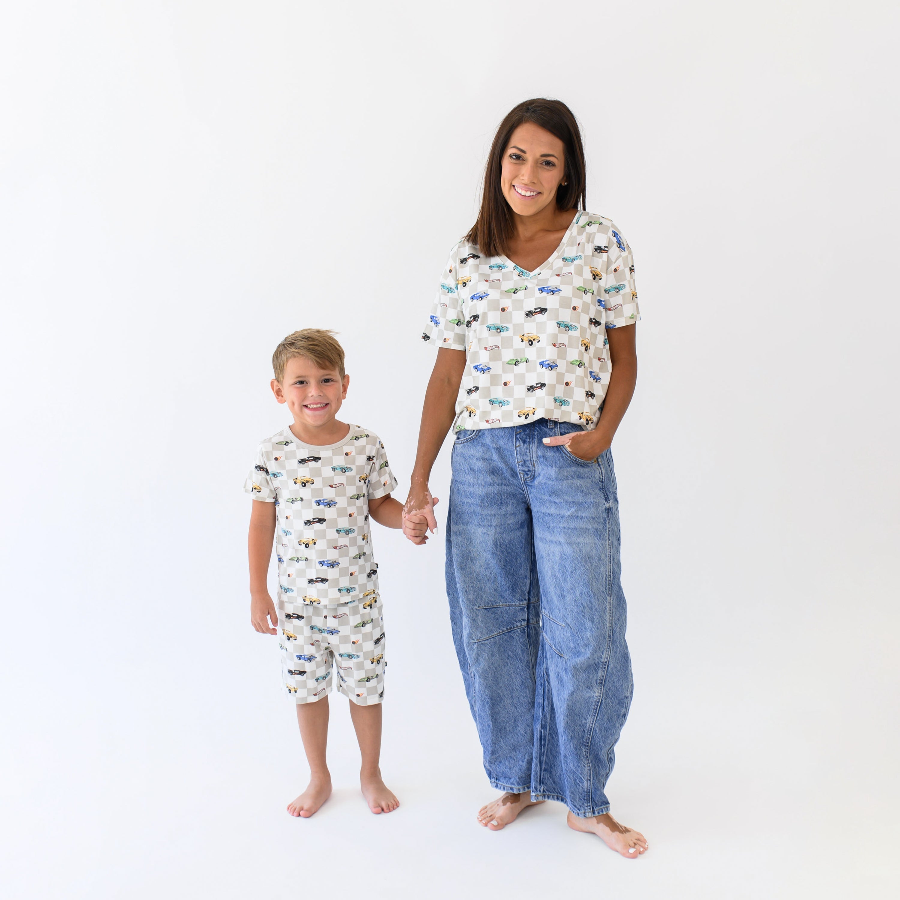 Women's Relaxed Fit V-Neck in Fast and Fierce