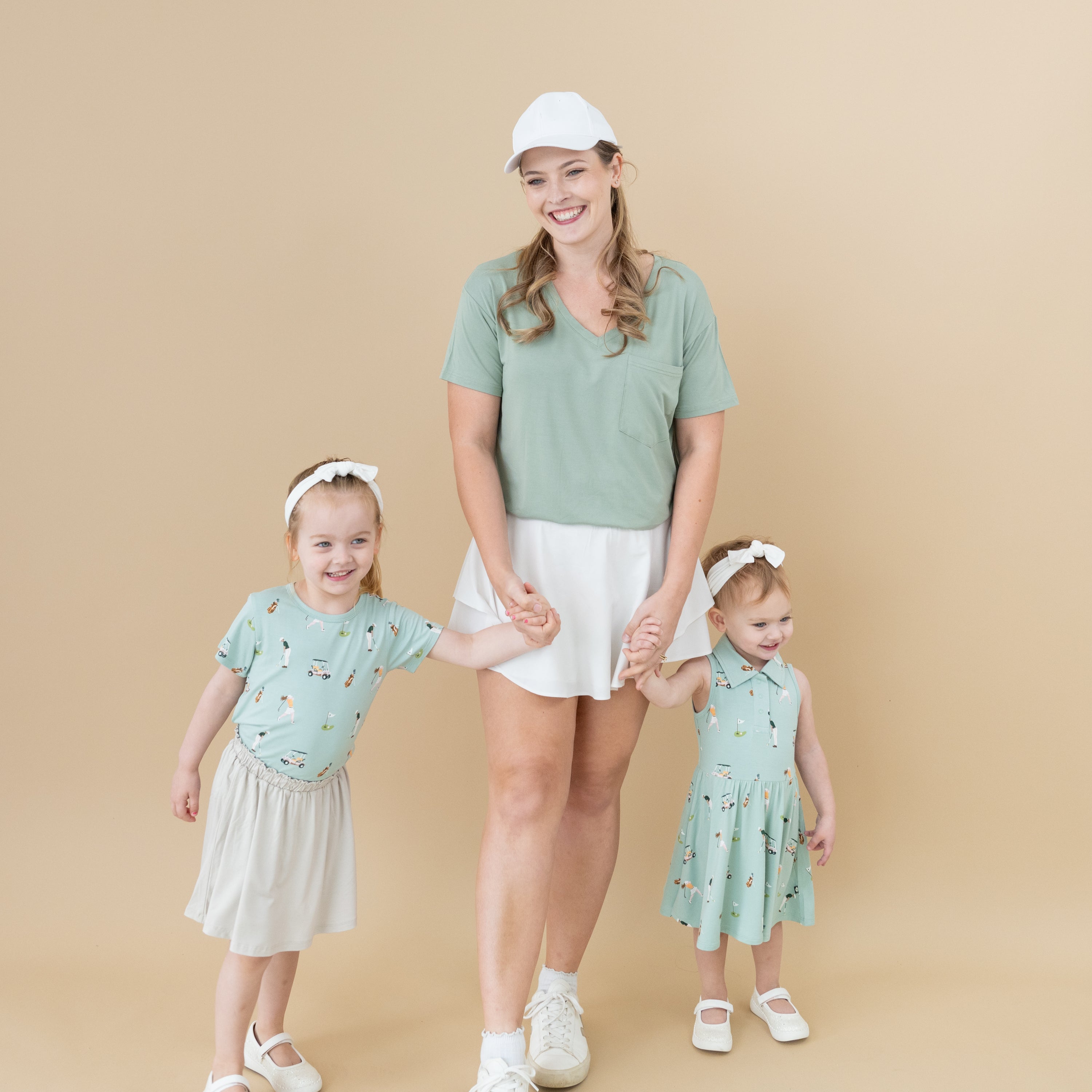 Polo Bodysuit Dress in Golf