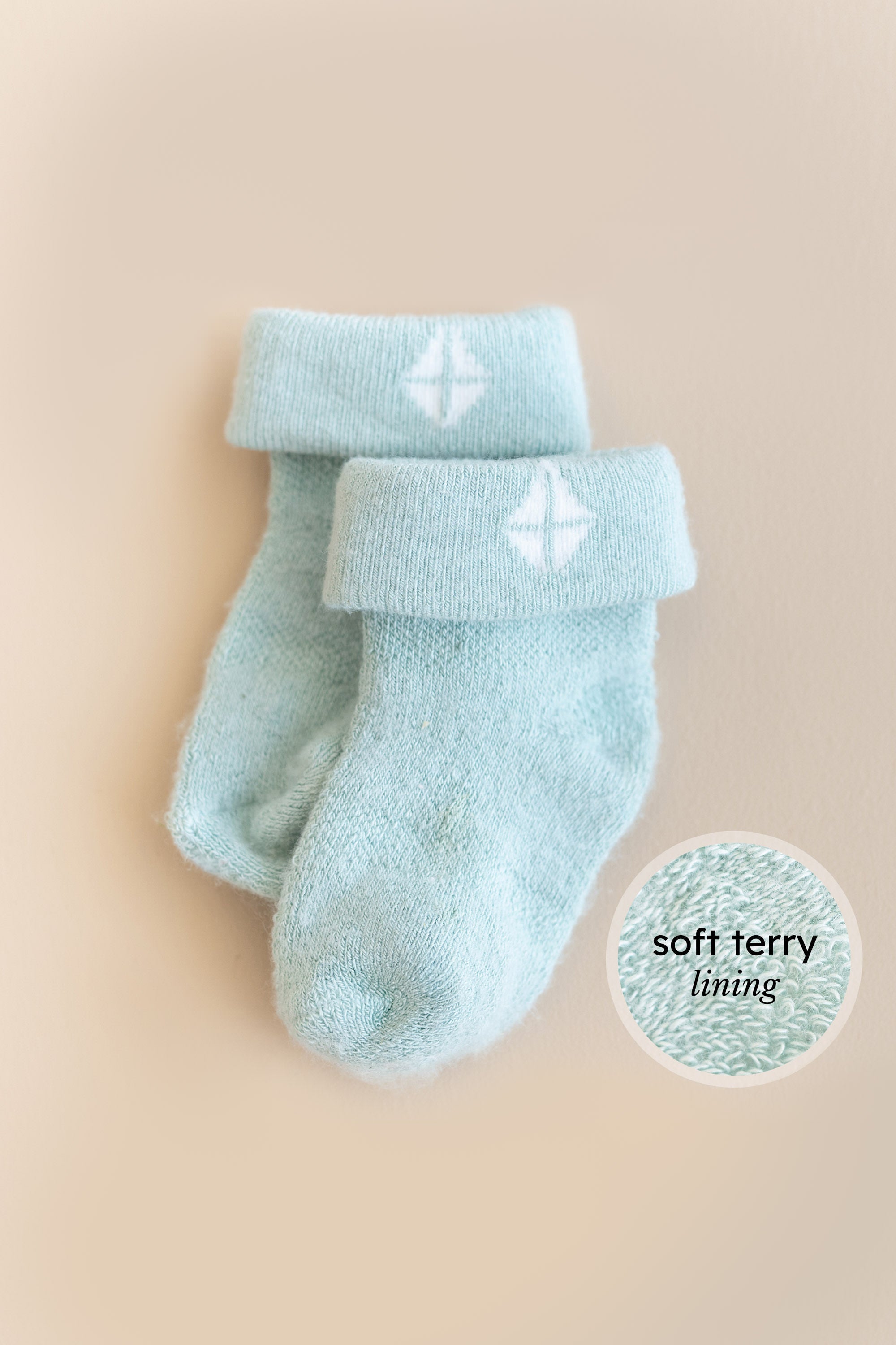 Baby 3-Pack Socks in Neutral