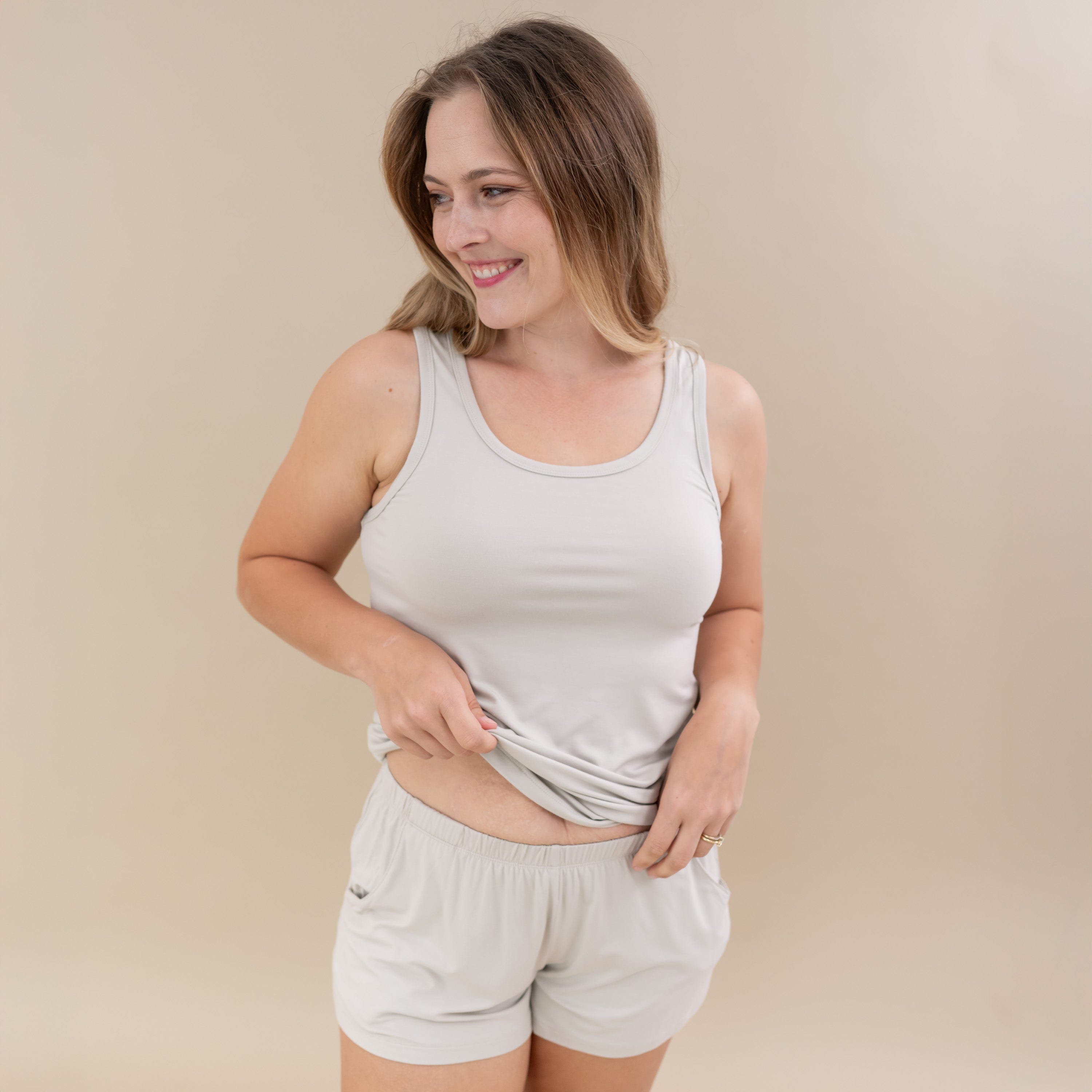 Women’s Tank Set in Oat