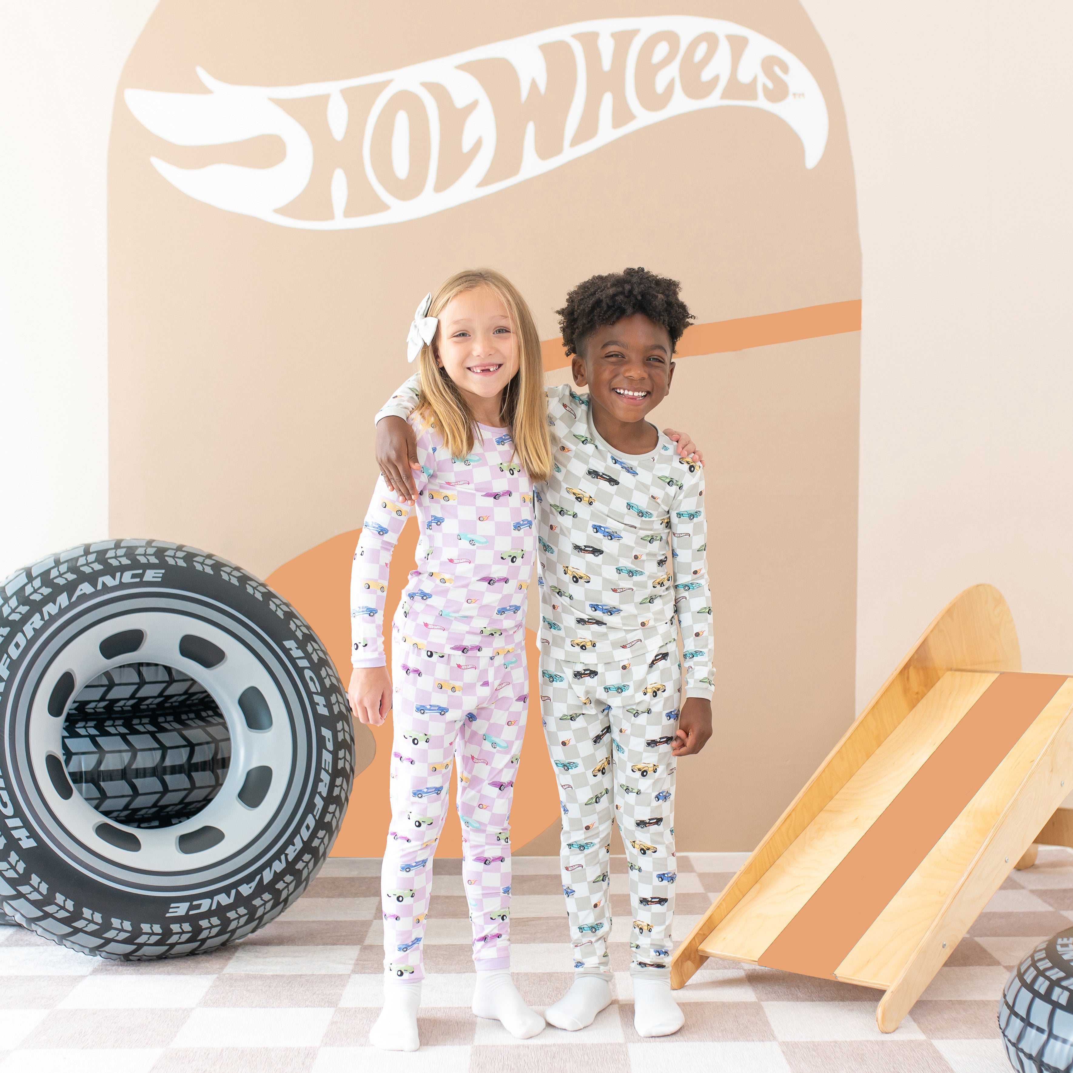Long Sleeve Pajamas in Fast and Fierce
