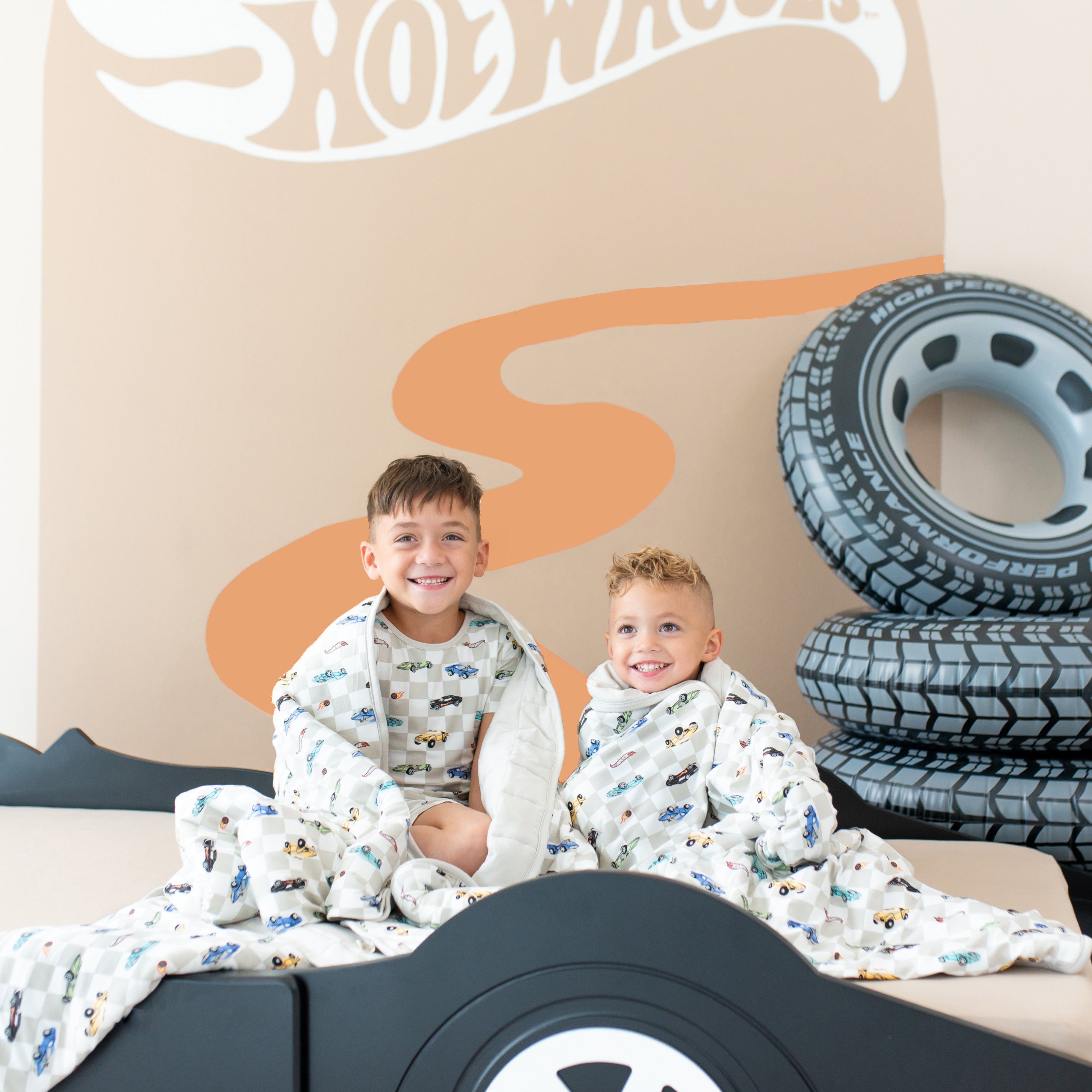 Toddler Blanket in Fast and Fierce 1.0