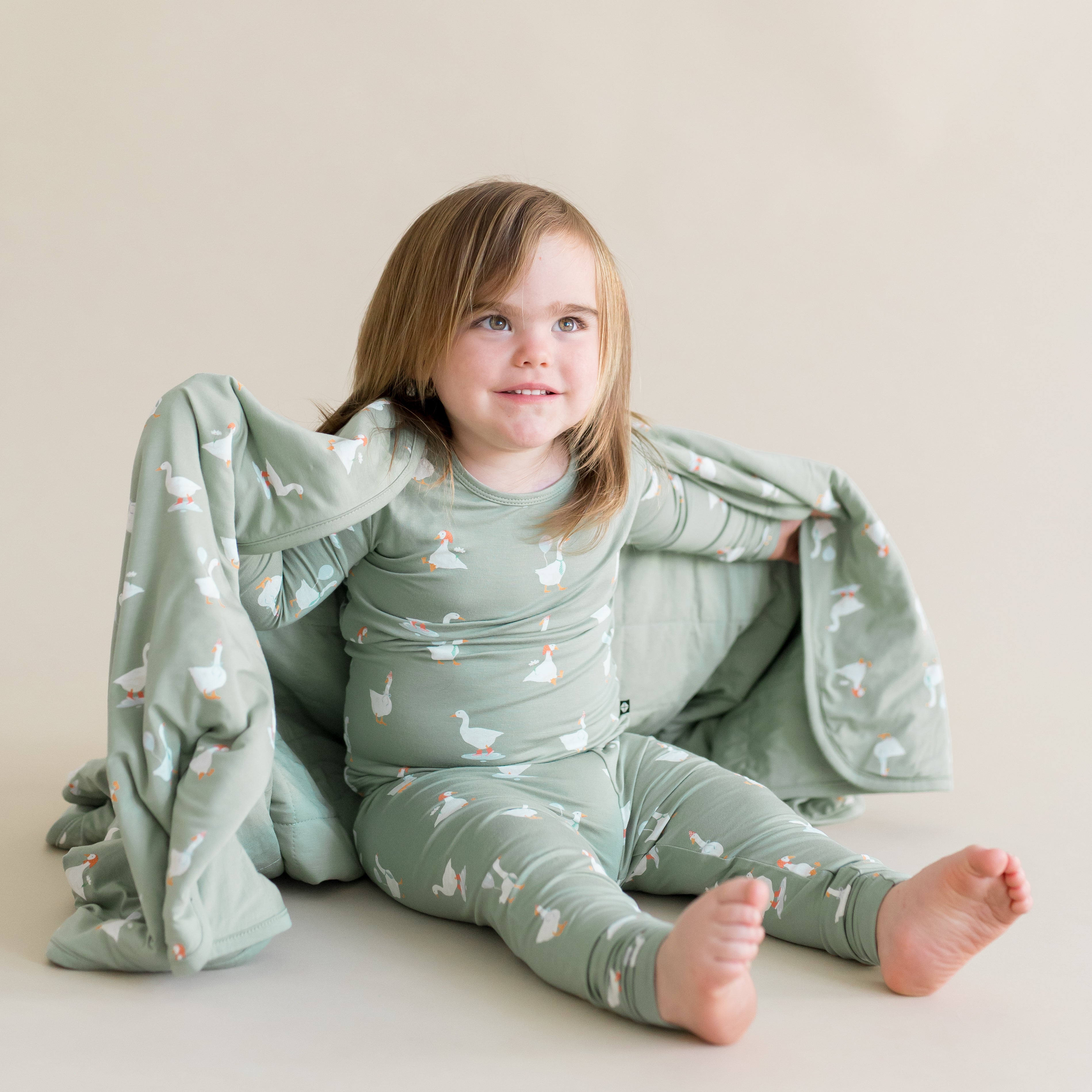 Toddler Blanket in Silly Goose 1.0