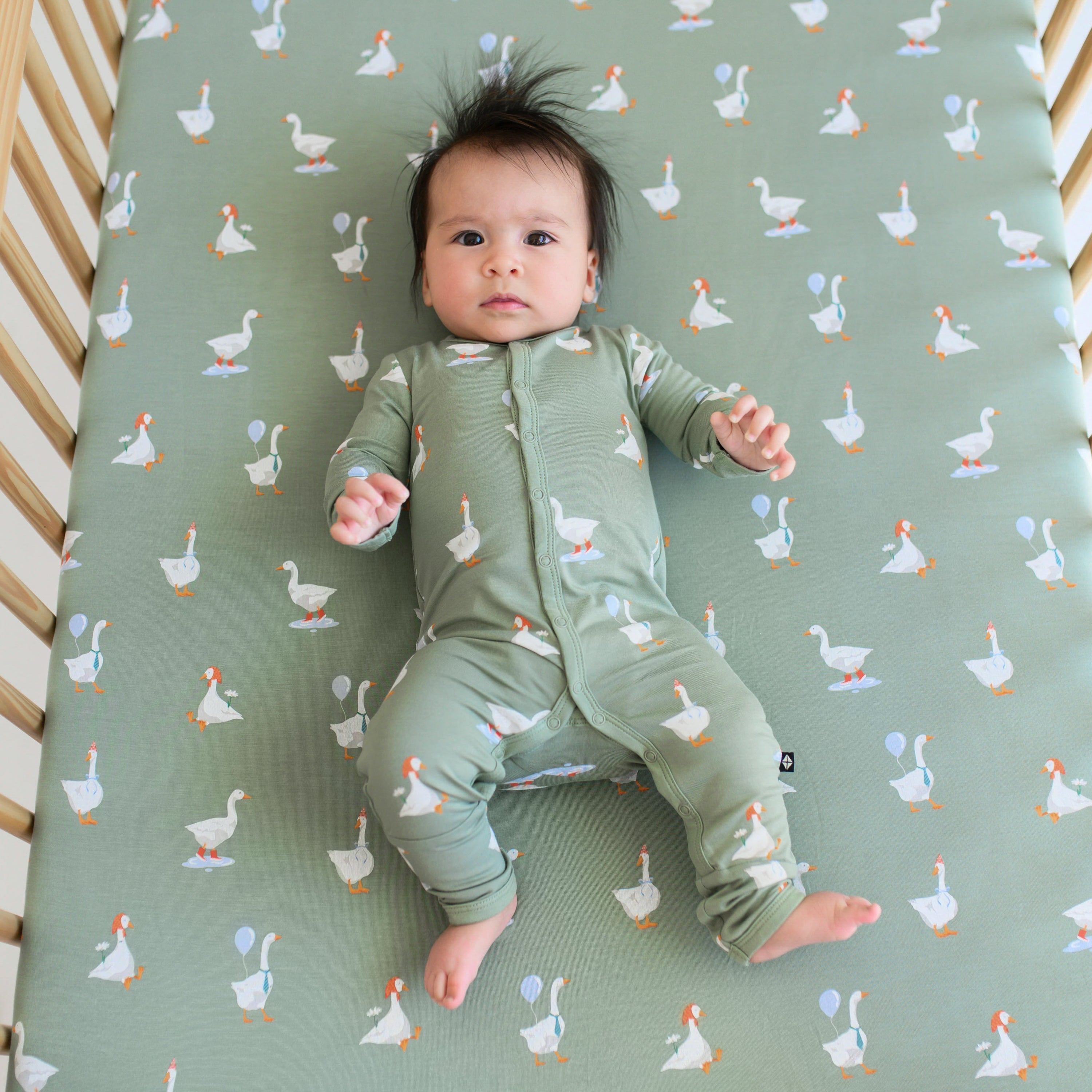 Romper in Silly Goose