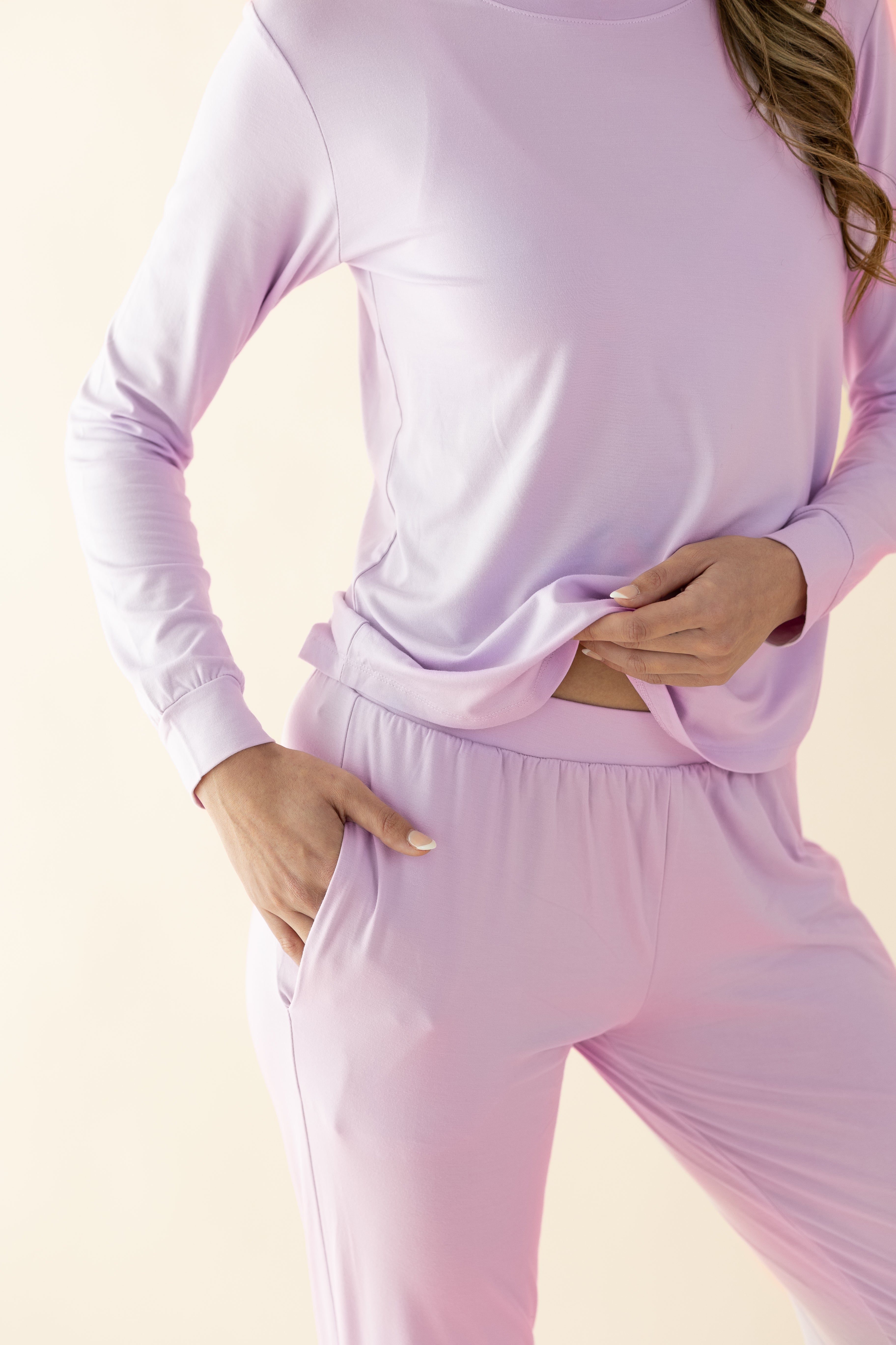 Women's Jogger Pajama Set in Thistle