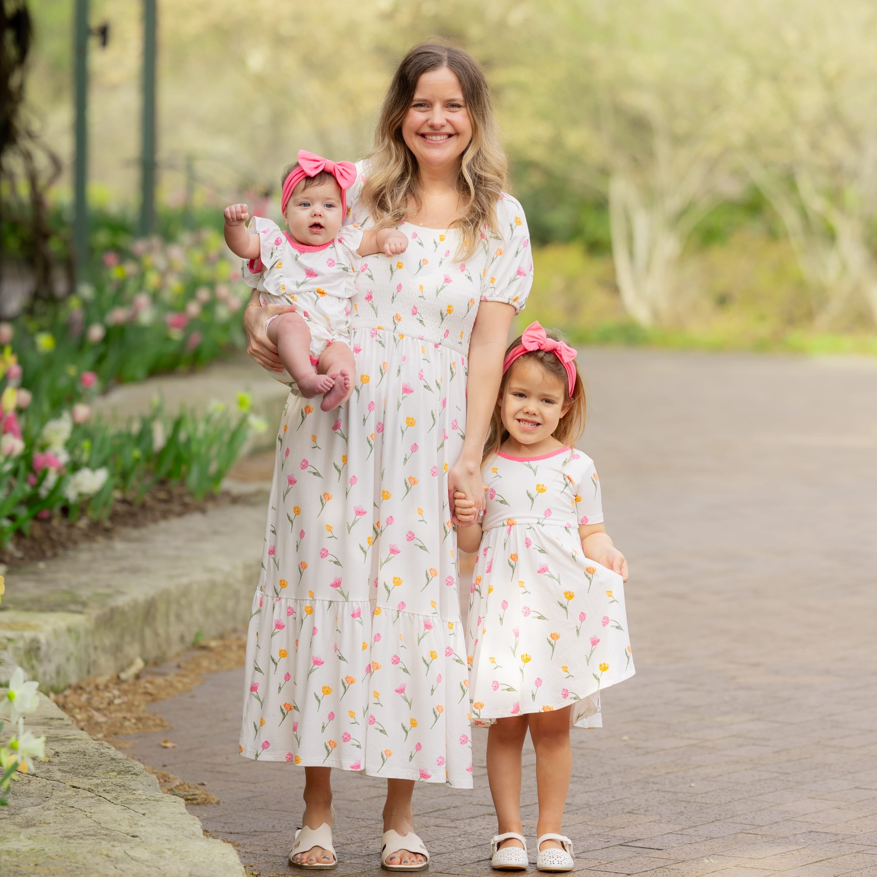 Twirl Dress in Tulip