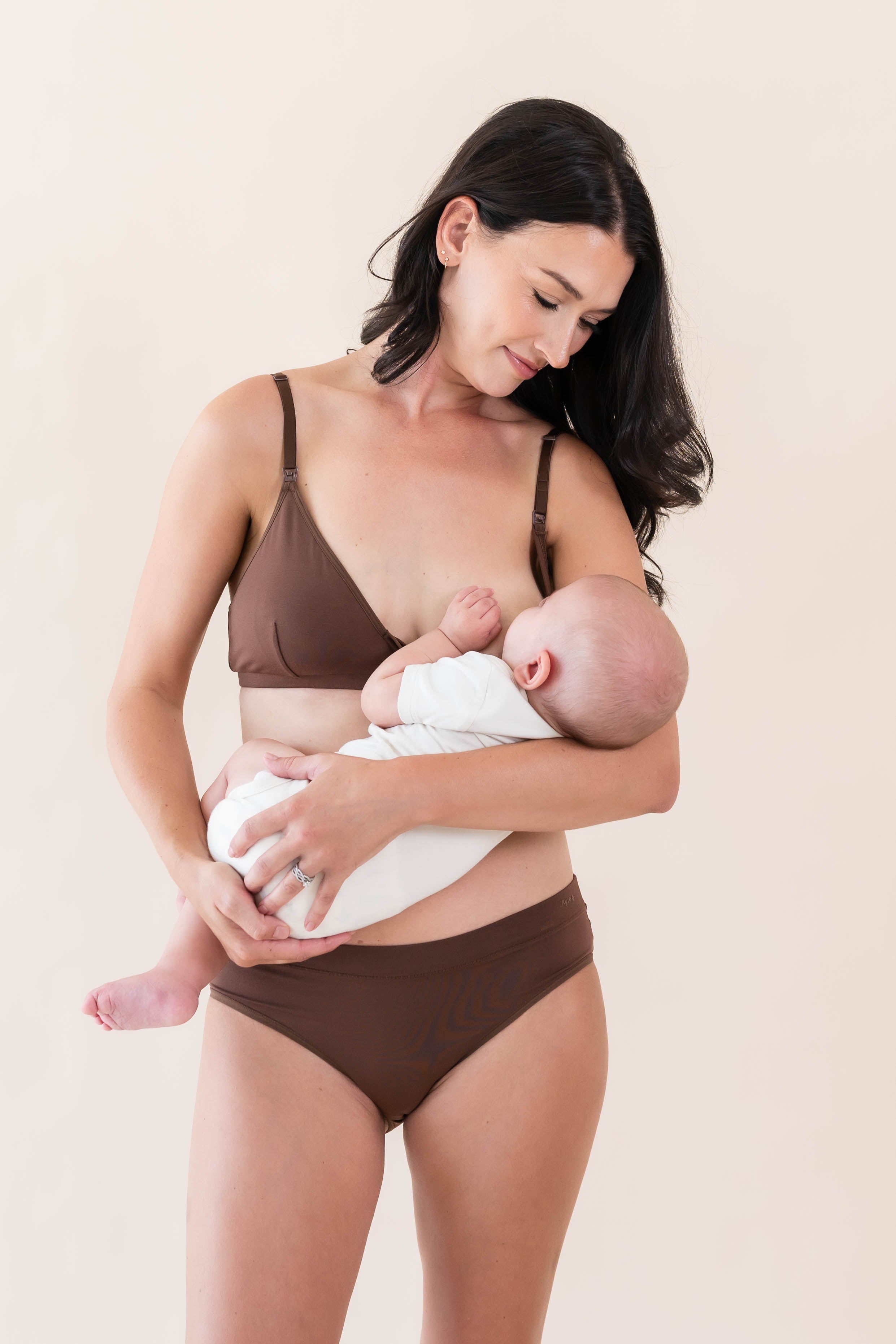 Women's Nursing Bra in Toffee