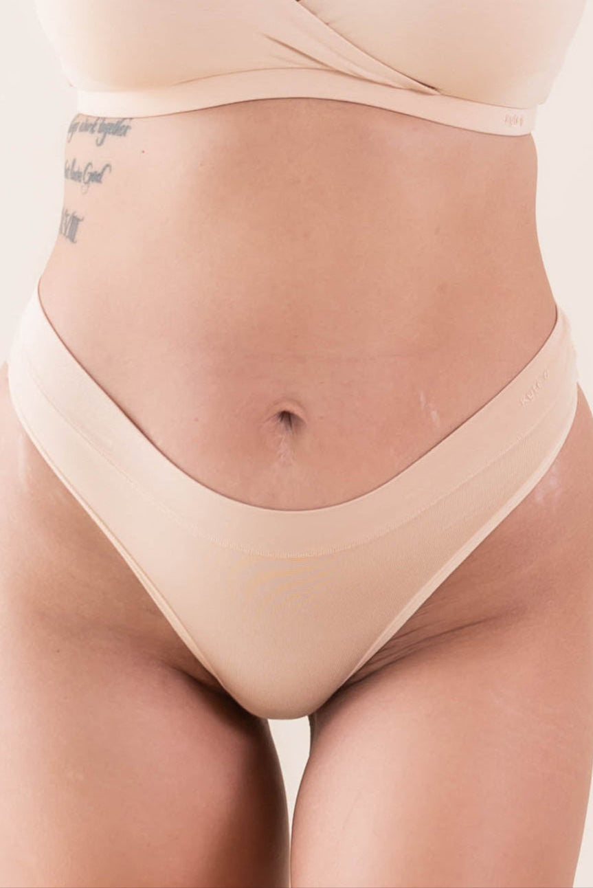 Women's Thong in Chai