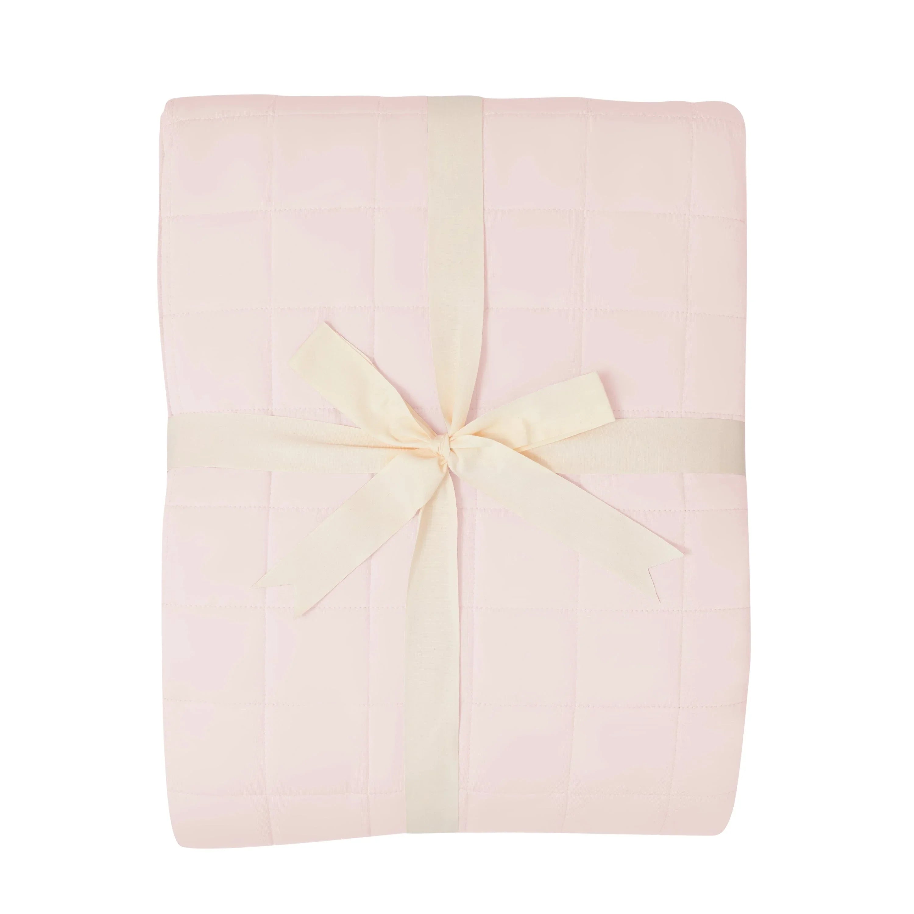 Adult Quilted Blanket in Blush 2.5