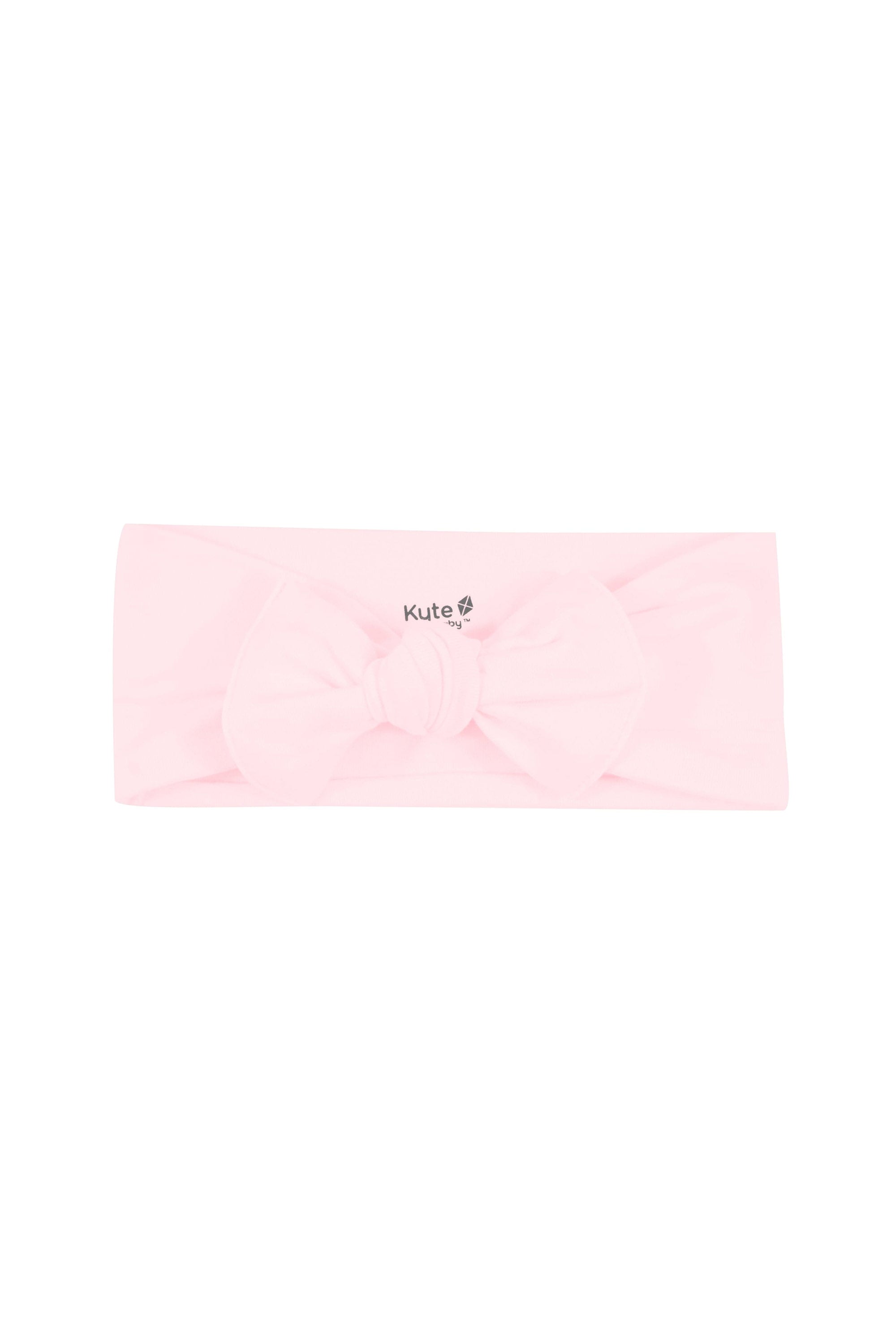 Knotted Bow Headband in Sakura