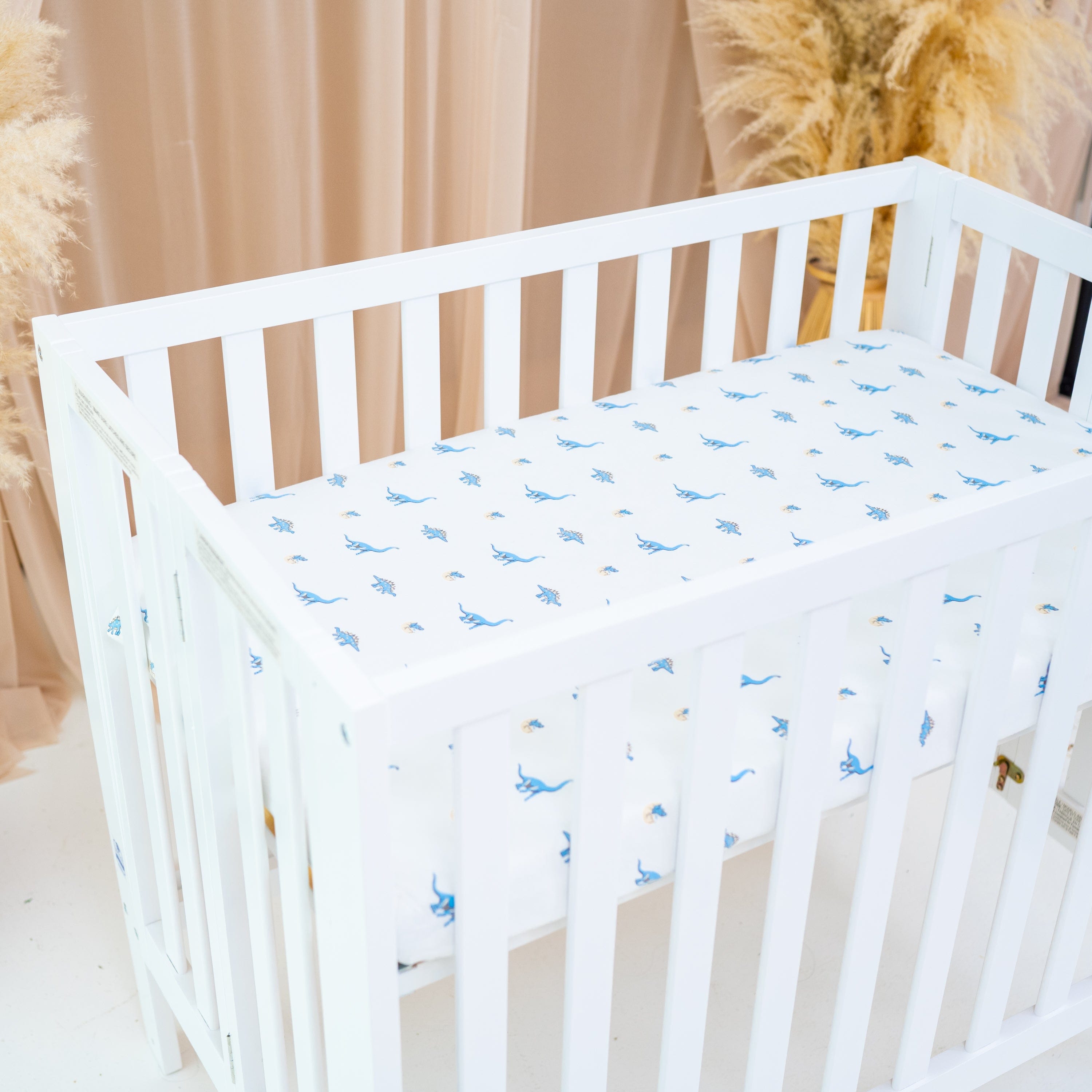 Mini Crib Sheet in Jurassic