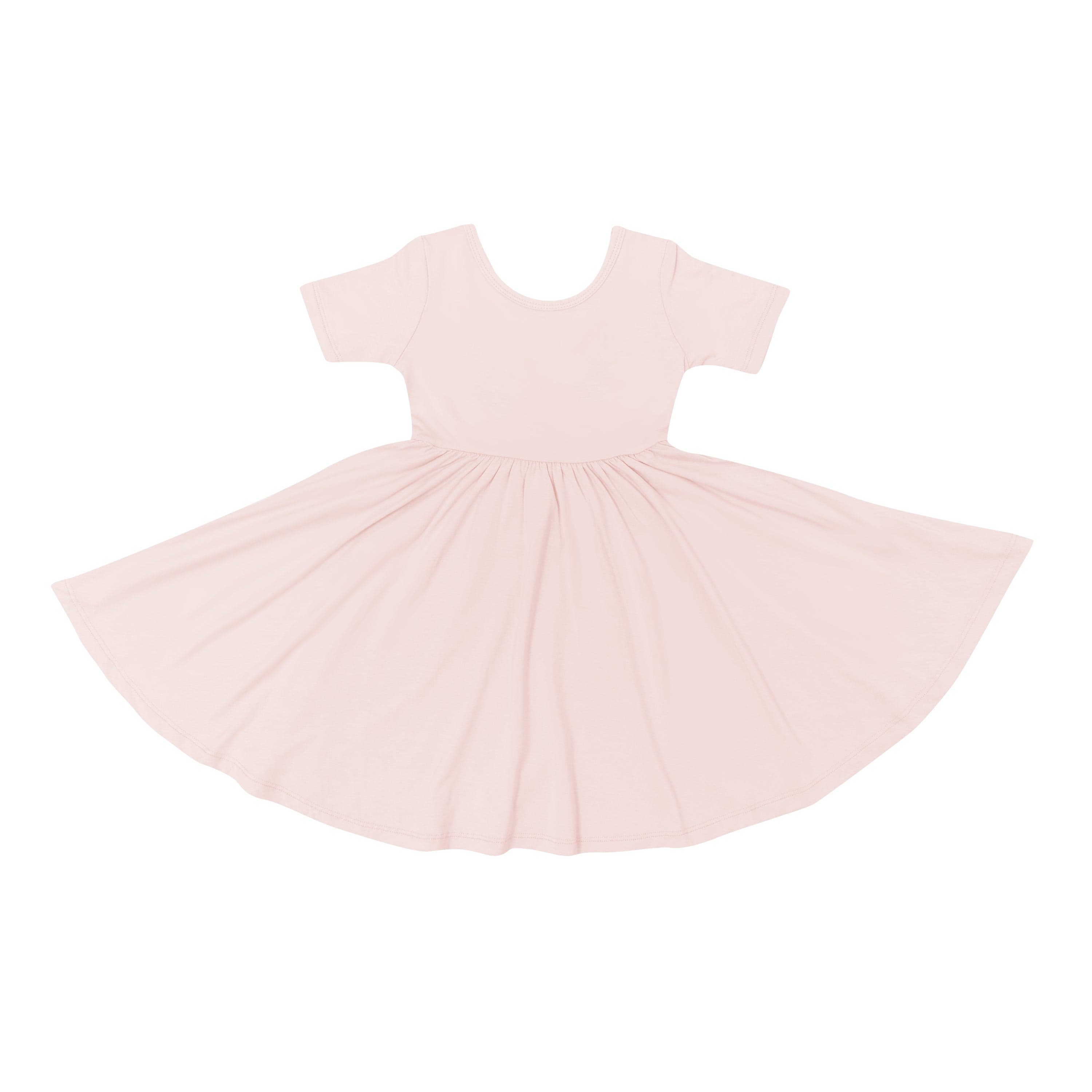 Twirl Dress in Blush