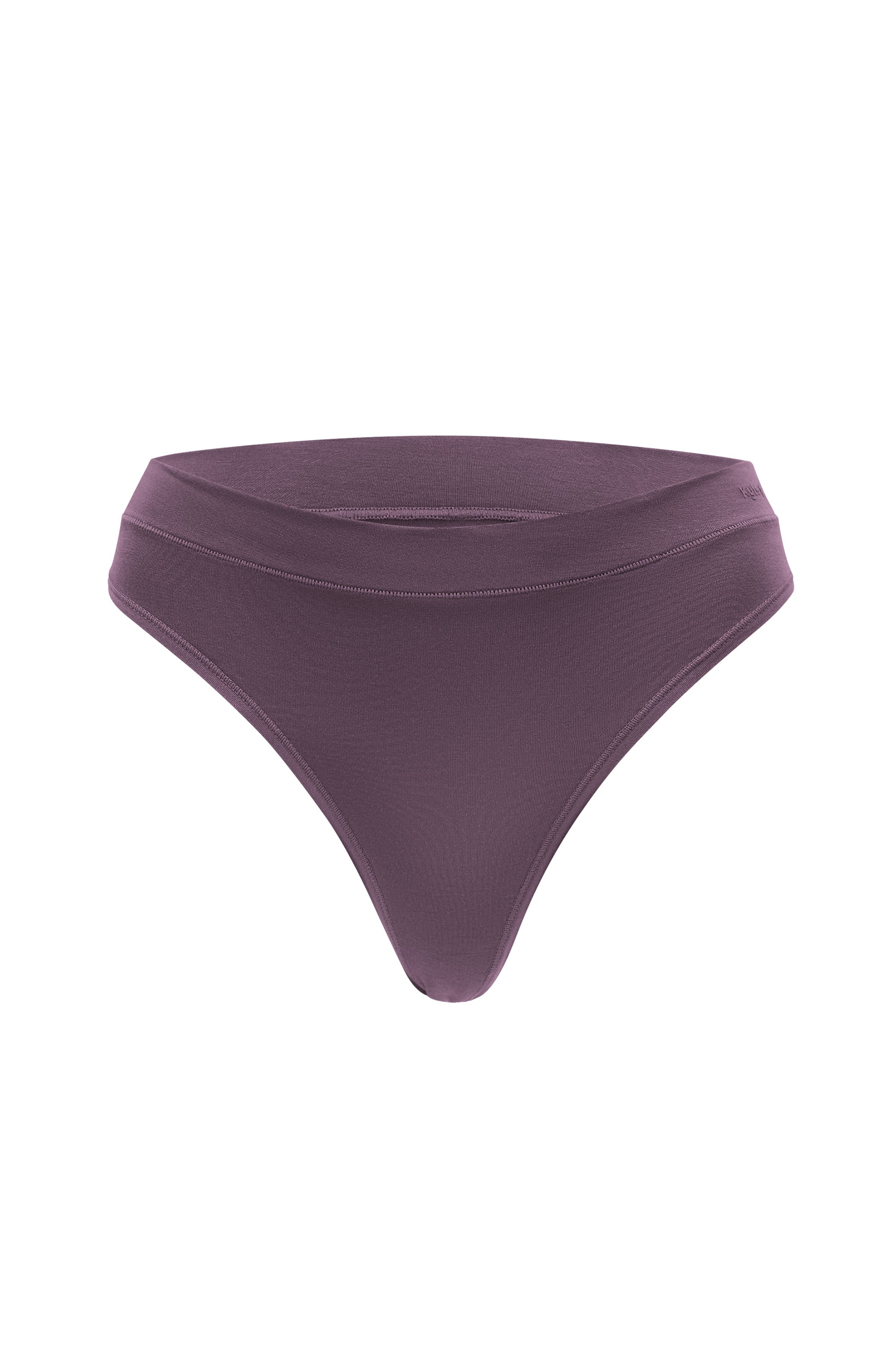 Women's Thong in Currant