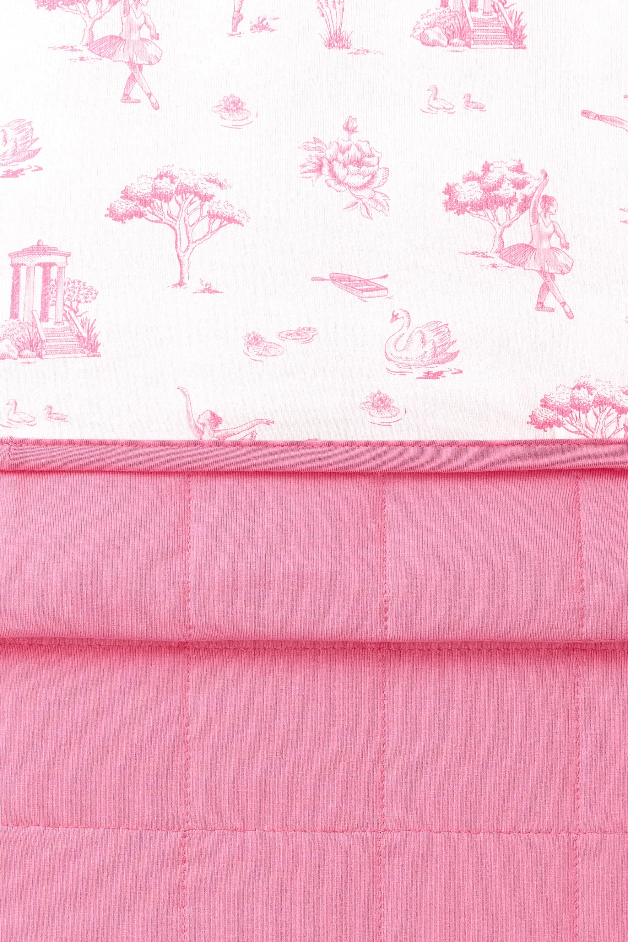 Baby Blanket in Toile Ballet