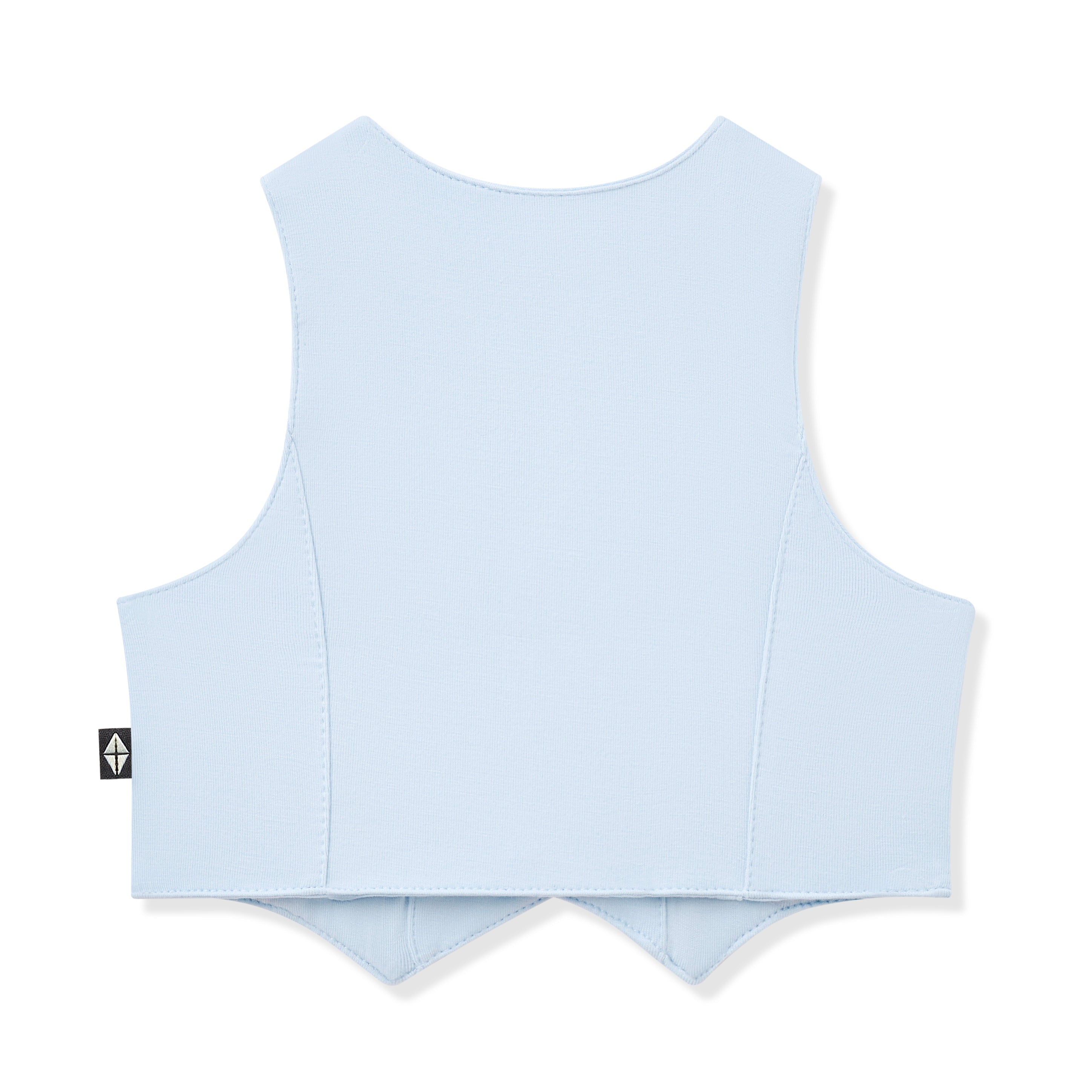 Tuxedo Vest in Breeze