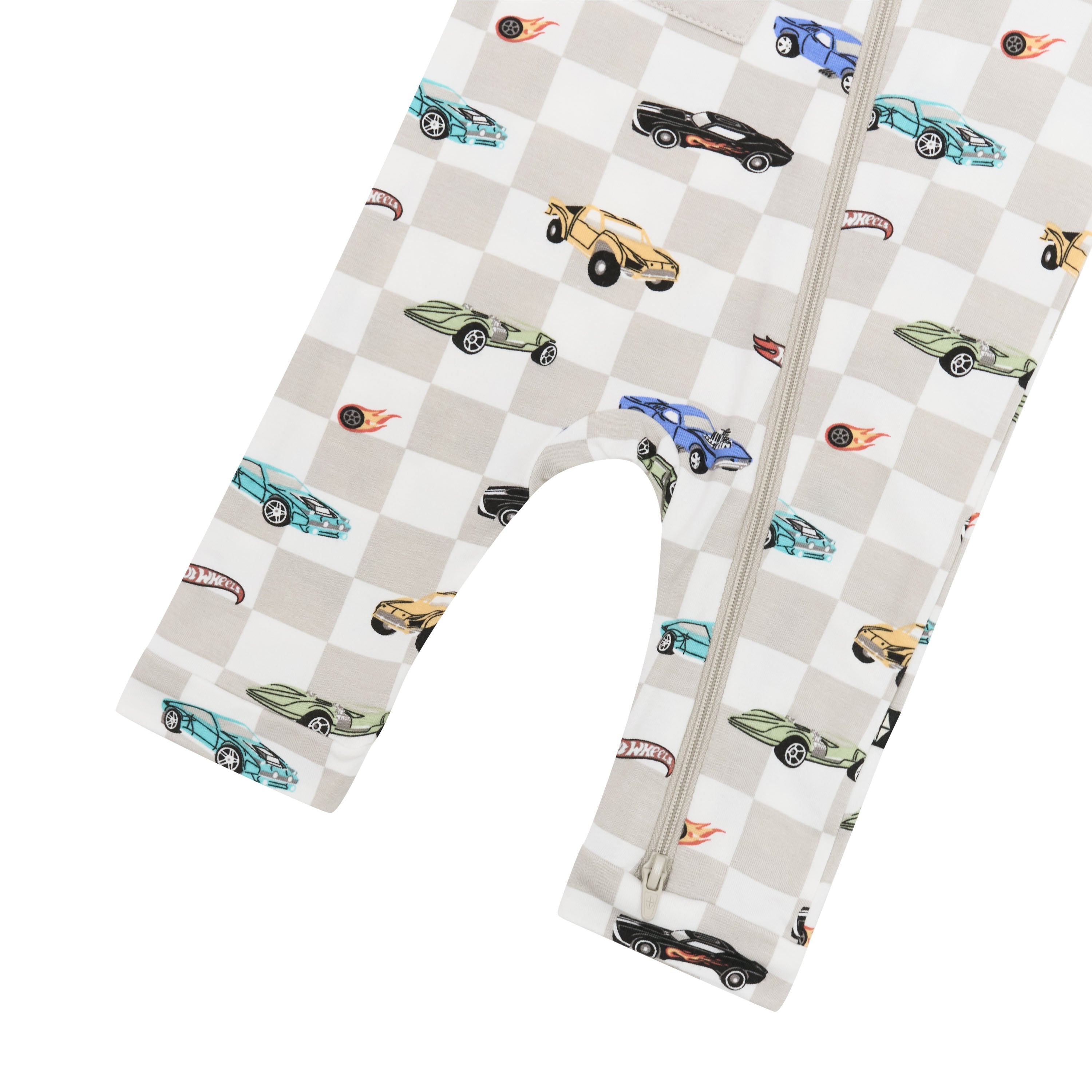 Zippered Sleeveless Romper in Fast and Fierce
