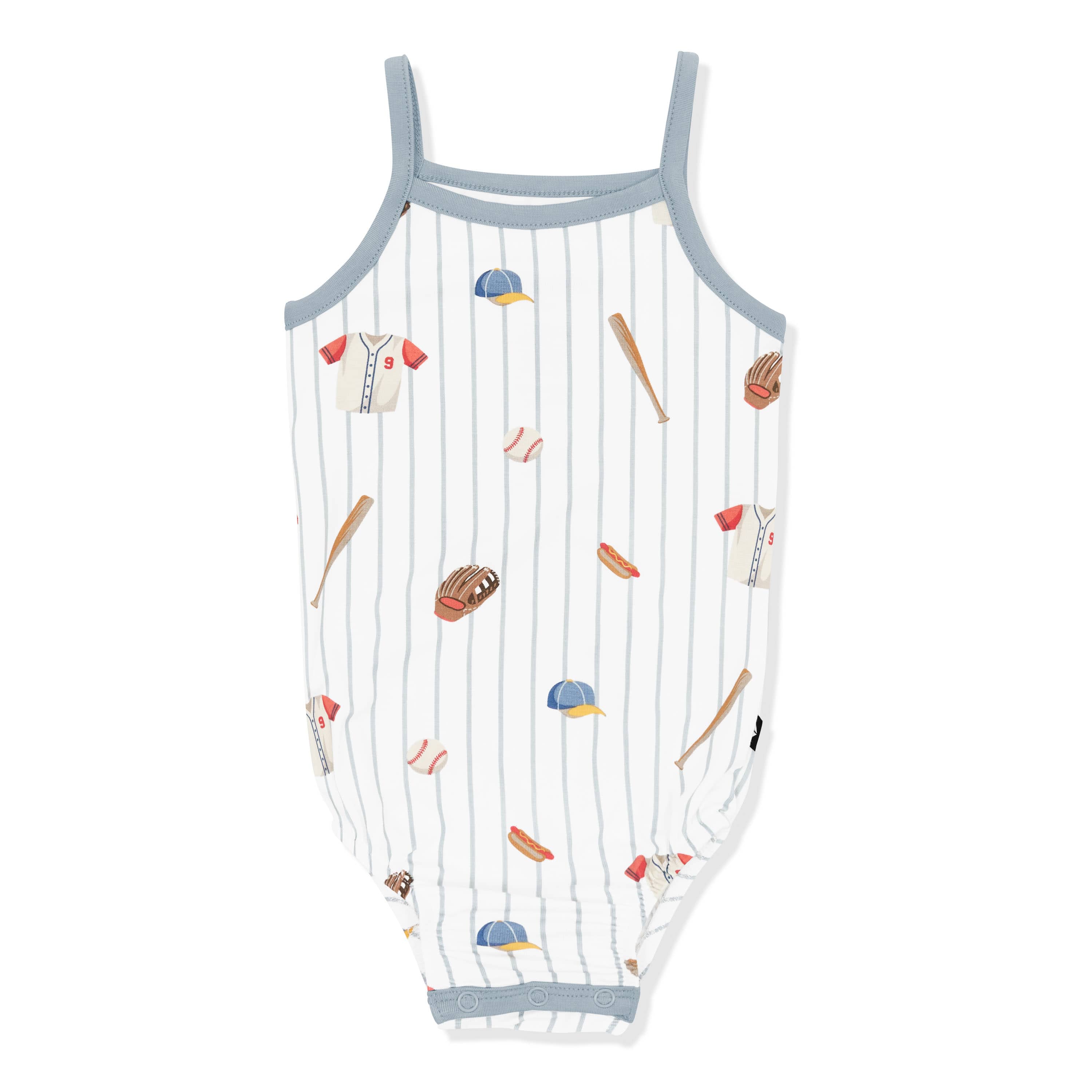 Spaghetti Strap Leotard in Home Run