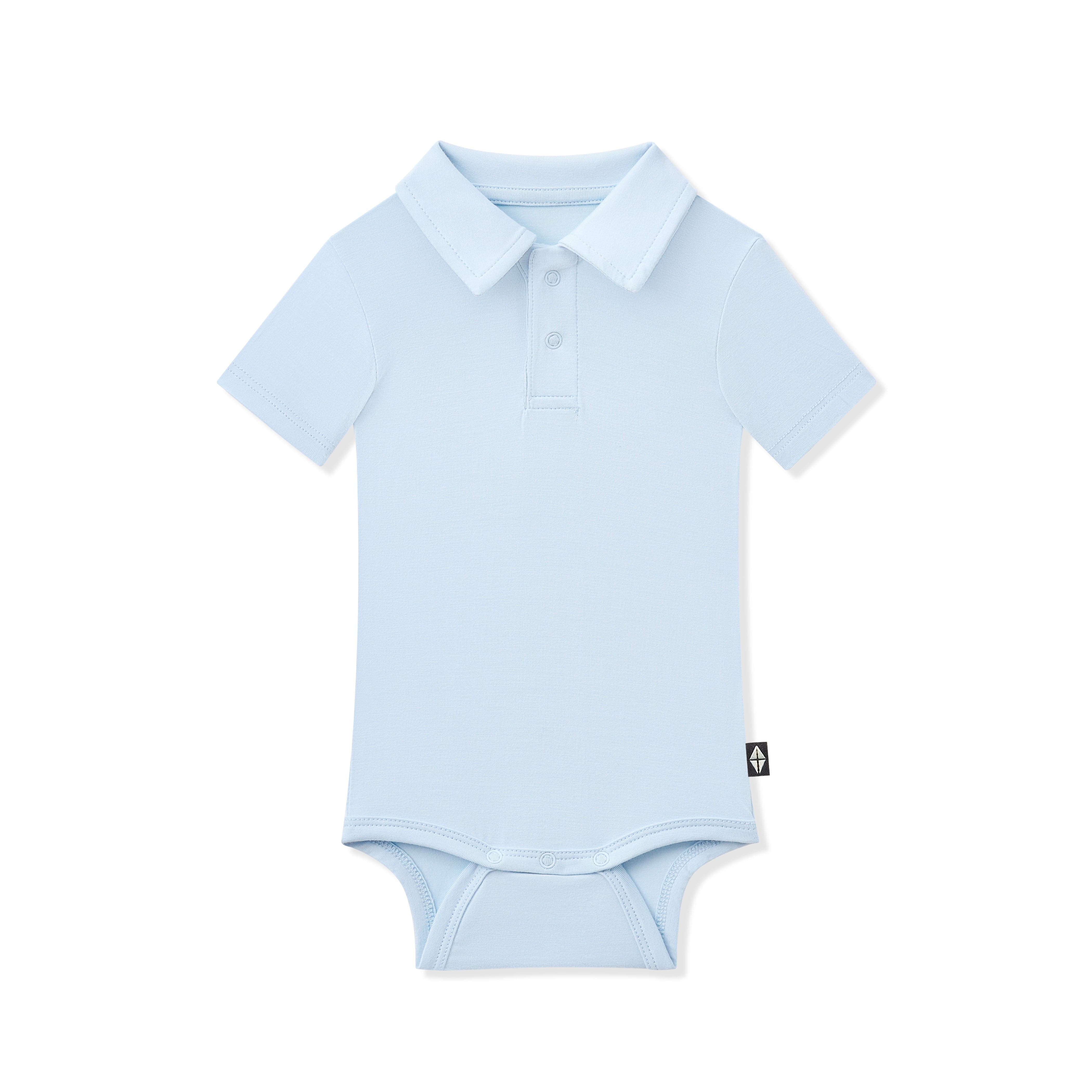 Polo Bodysuit in Breeze