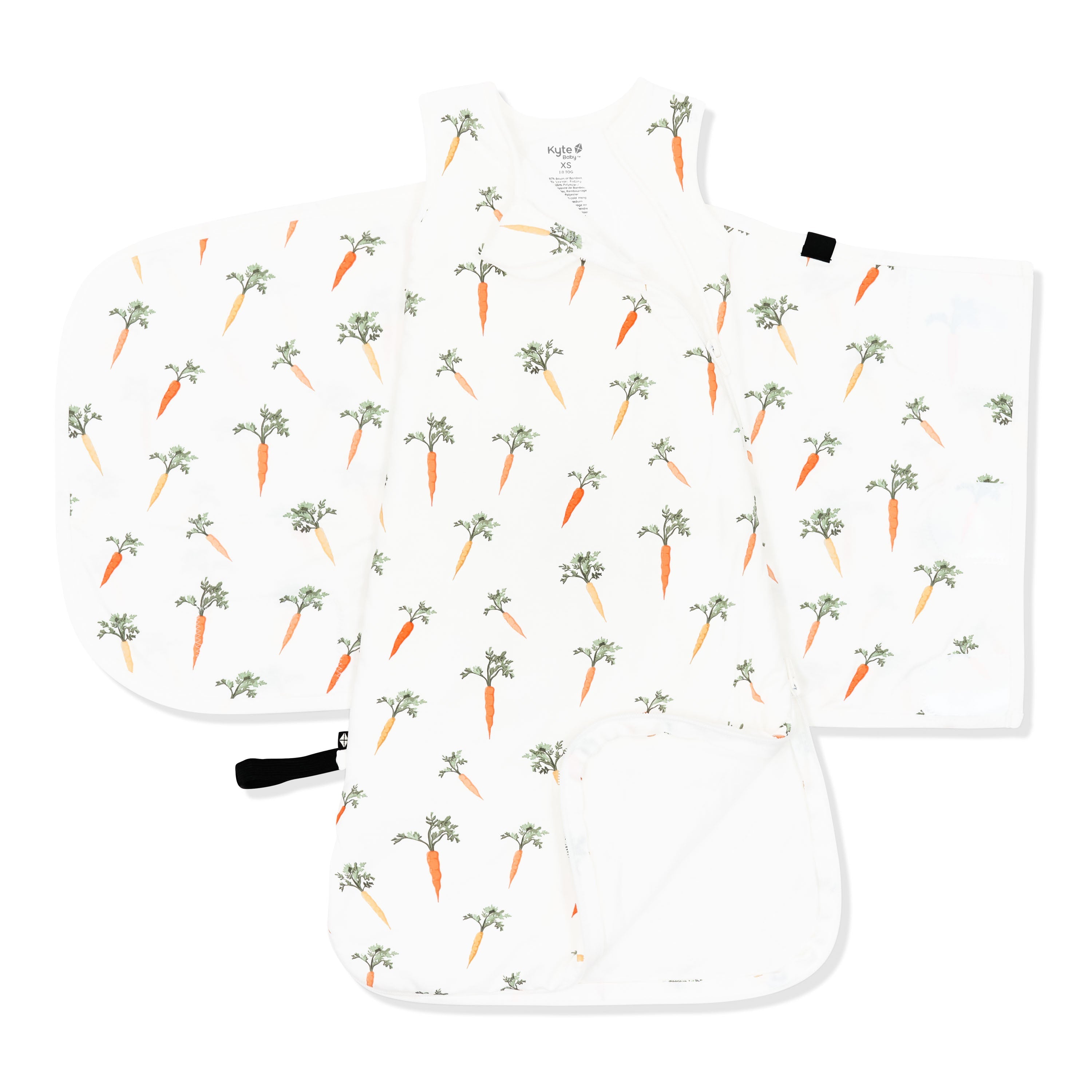 Sleep Bag Swaddler in Carrot 1.0