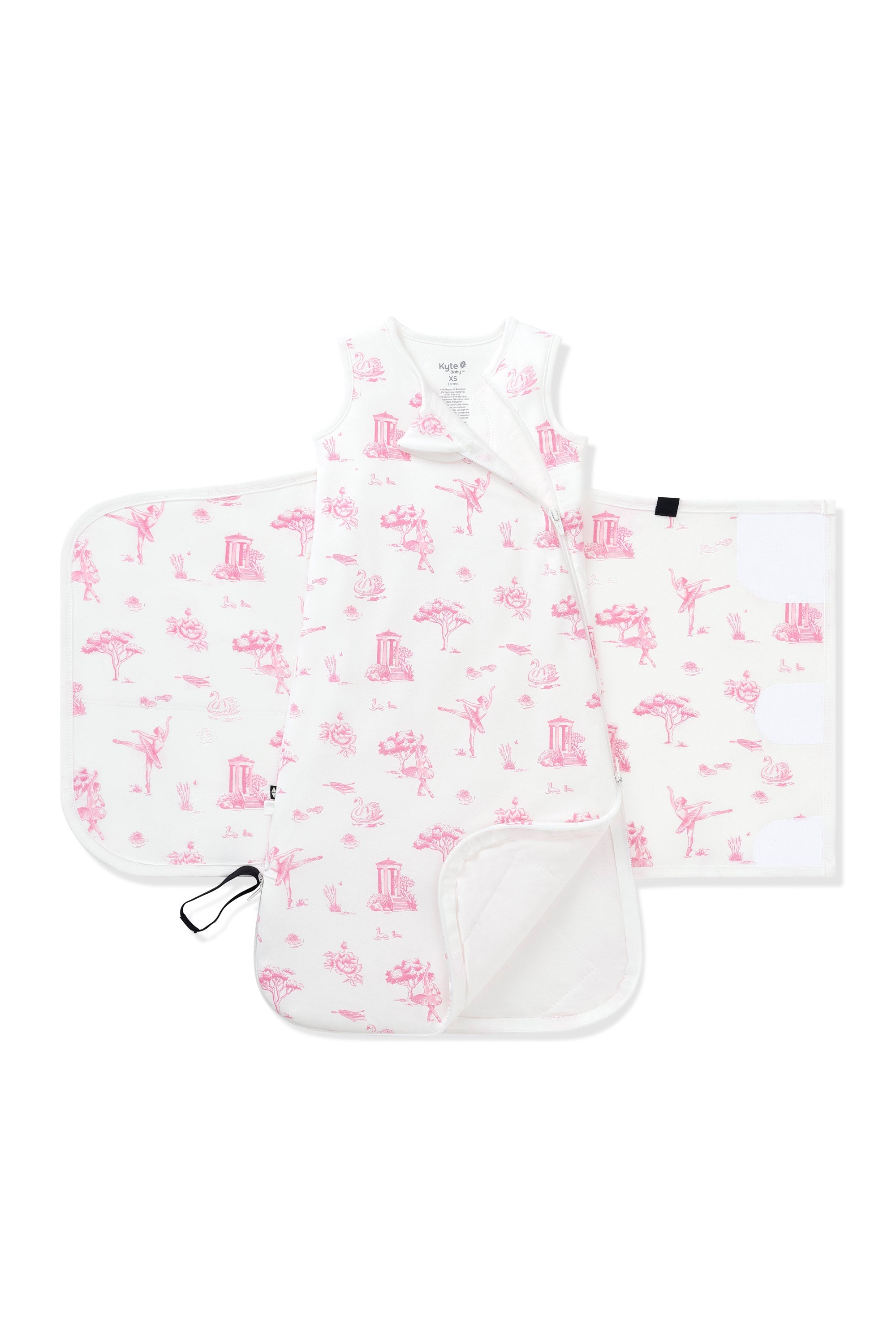 Sleep Bag Swaddler in Toile Ballet 1.0