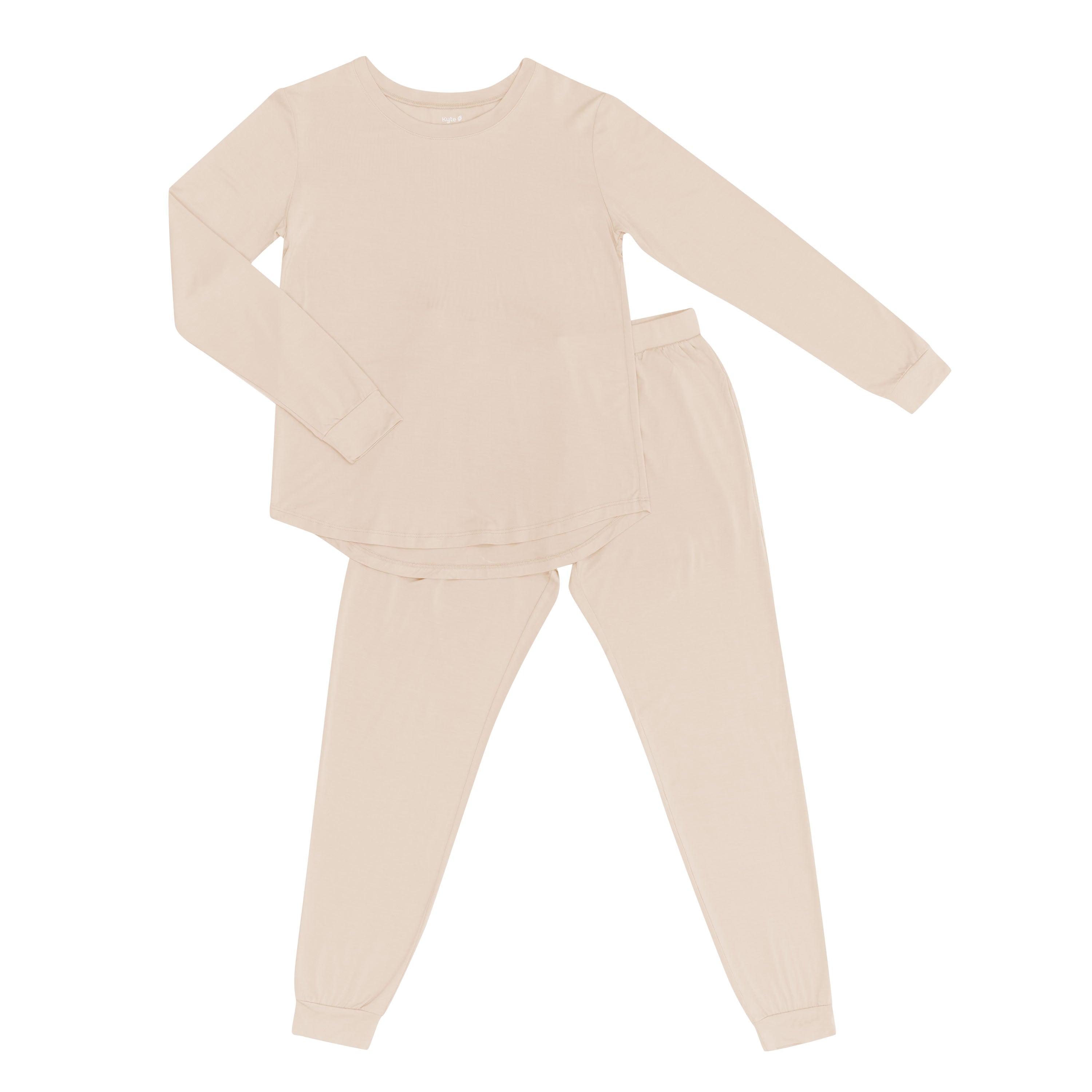 Women's Jogger Pajama Set in Bisque