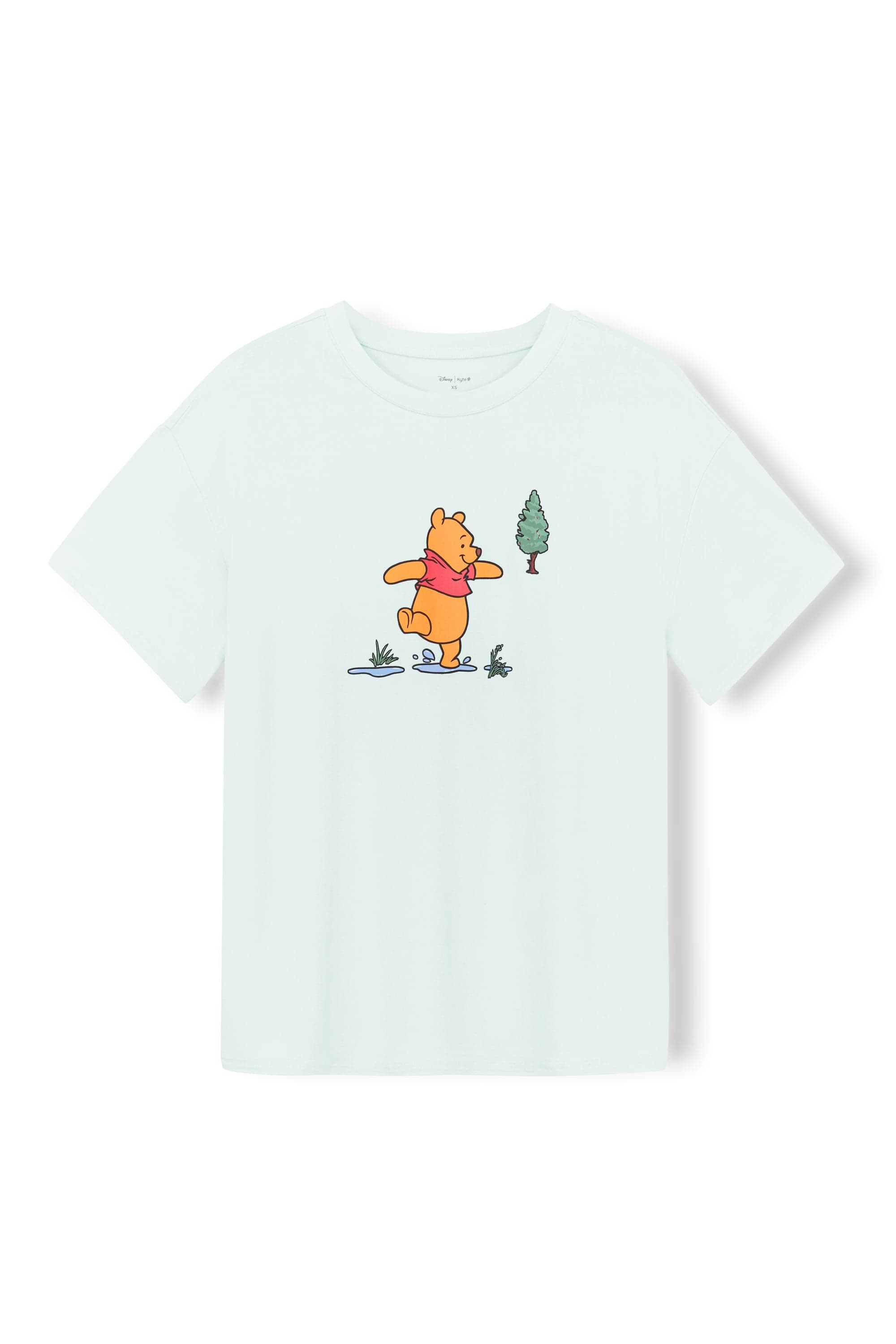 Women's Graphic Tee in Winnie the Pooh on Dew