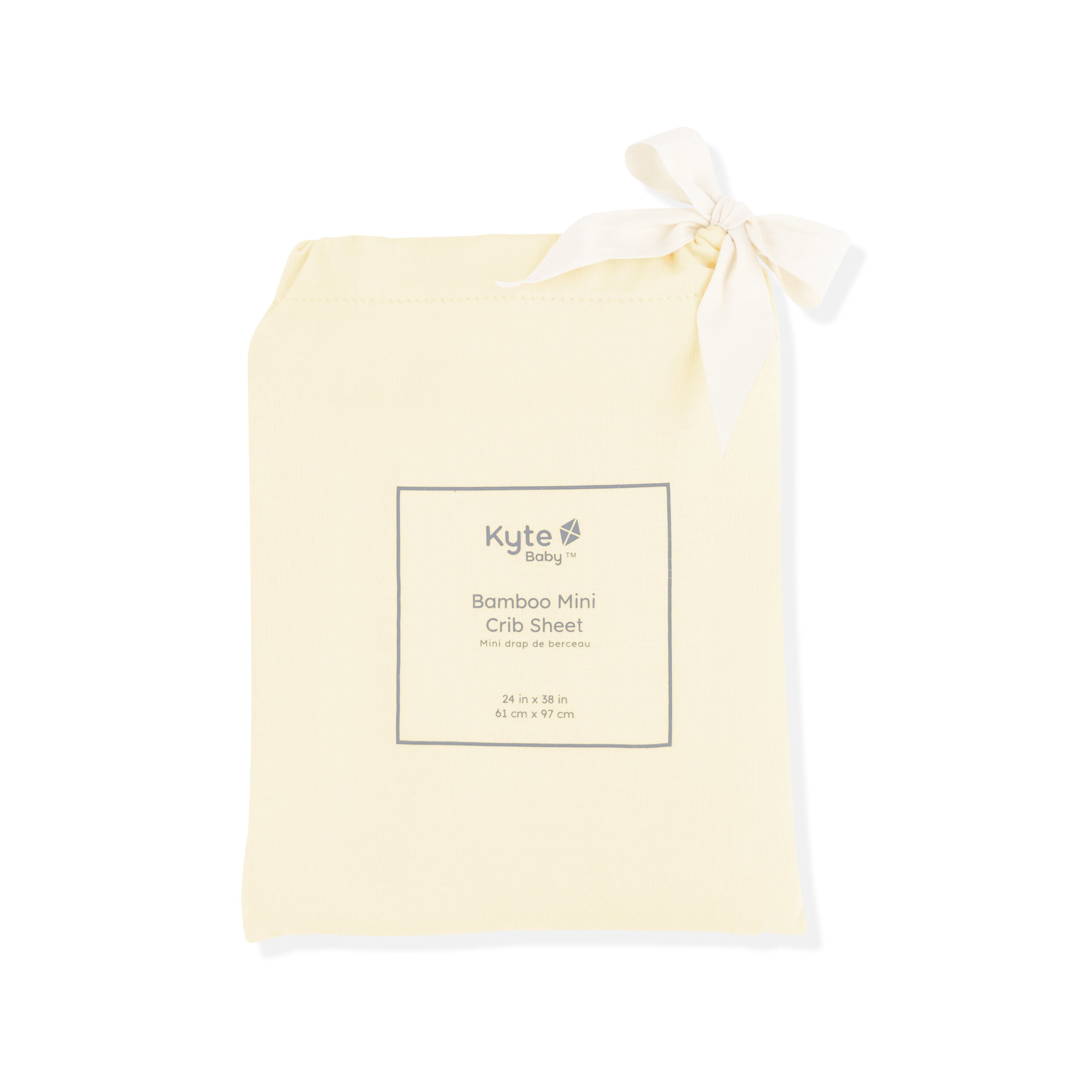 Mini Crib Sheet in Chamomile