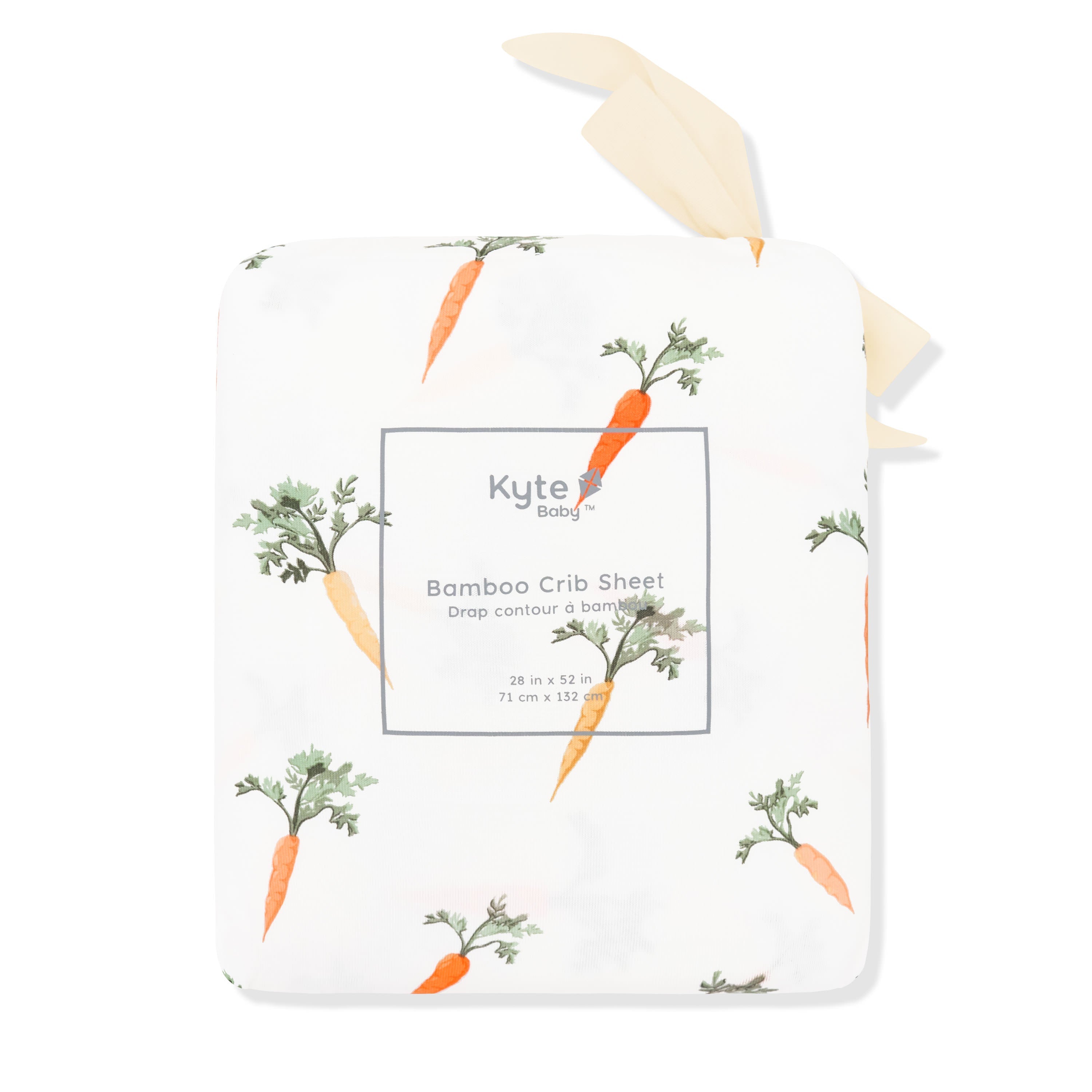 Crib Sheet in Carrot
