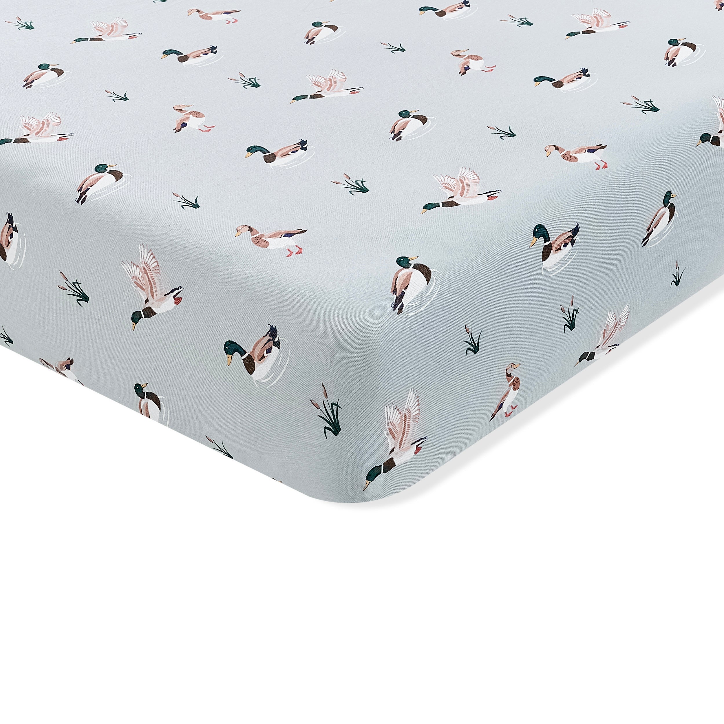 Twin Sheet in Mallard Duck